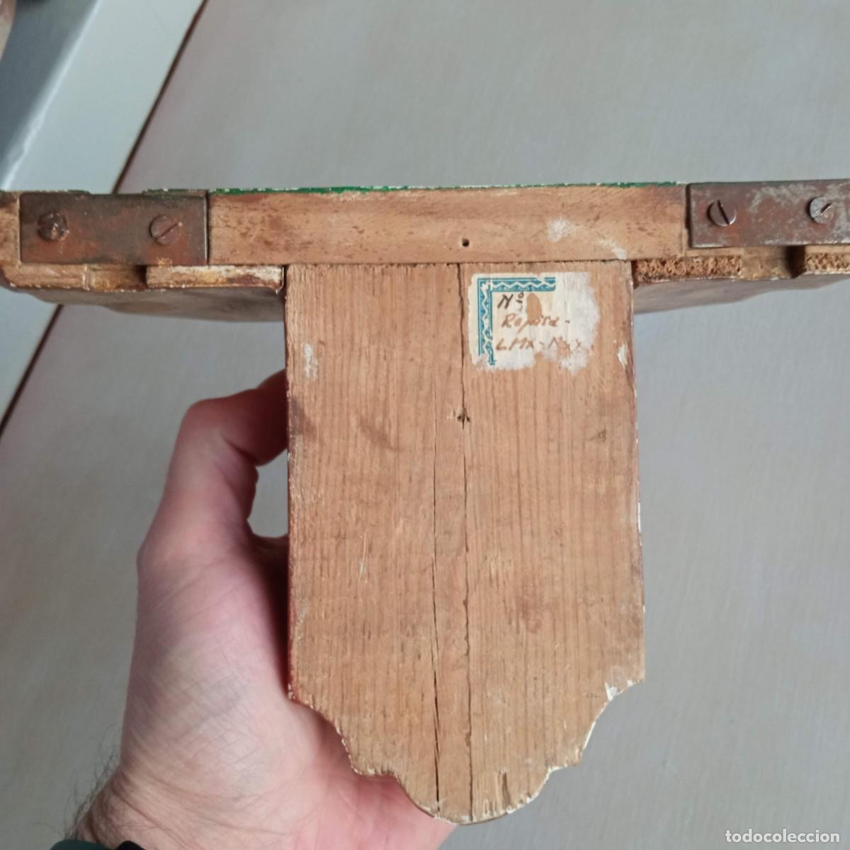 Antig&uuml;edades: M&eacute;nsula de madera oro fino - Foto 7