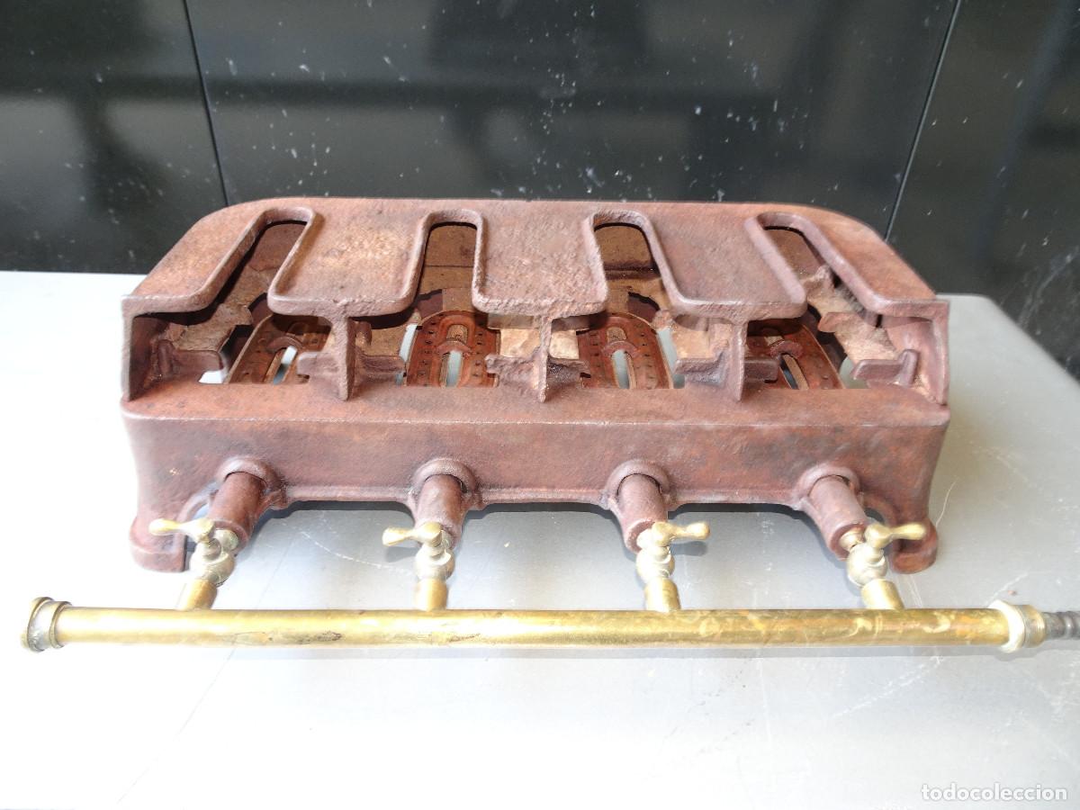 Antig&uuml;edades: Calienta planchas antiguo a gas - Foto 4