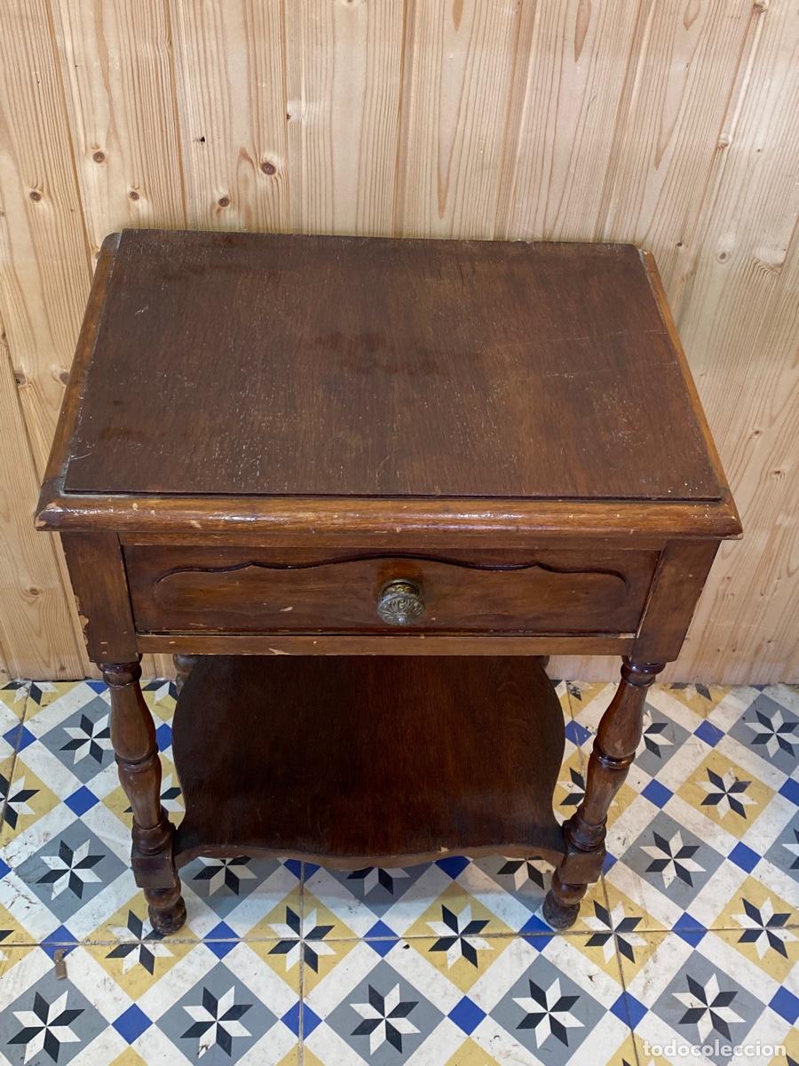Antig&uuml;edades: ANTIGUA MESITA DE MADERA - Foto 6