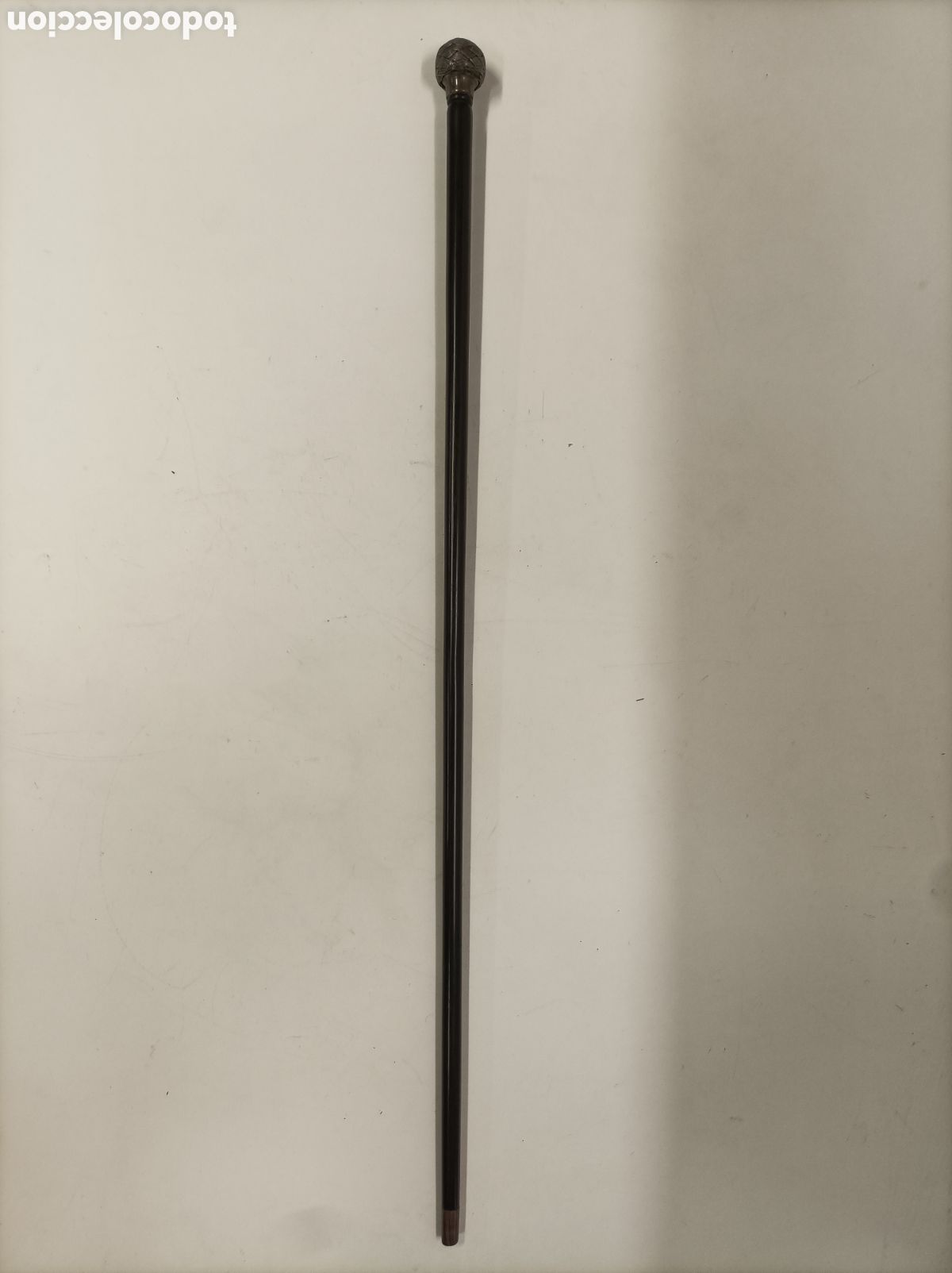 Antig&uuml;edades: Bast&oacute;n plata - Foto 2