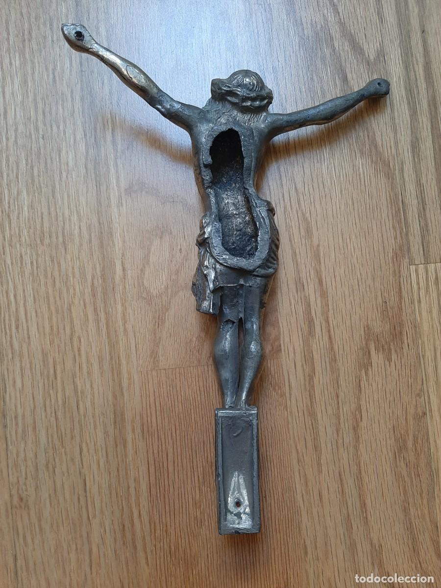 Antig&uuml;edades: Antiguo Cristo metal - Foto 2