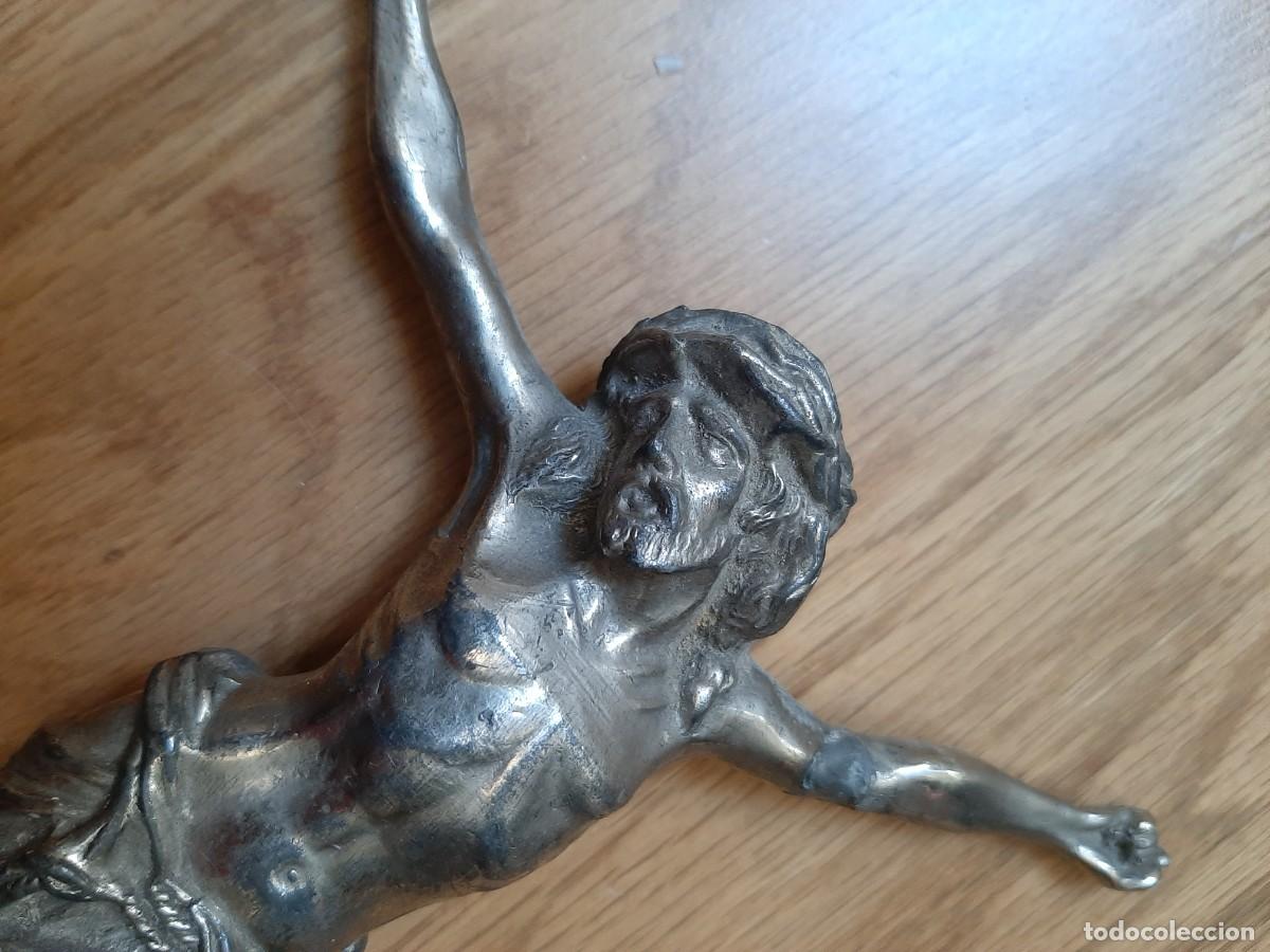 Antig&uuml;edades: Antiguo Cristo metal - Foto 3
