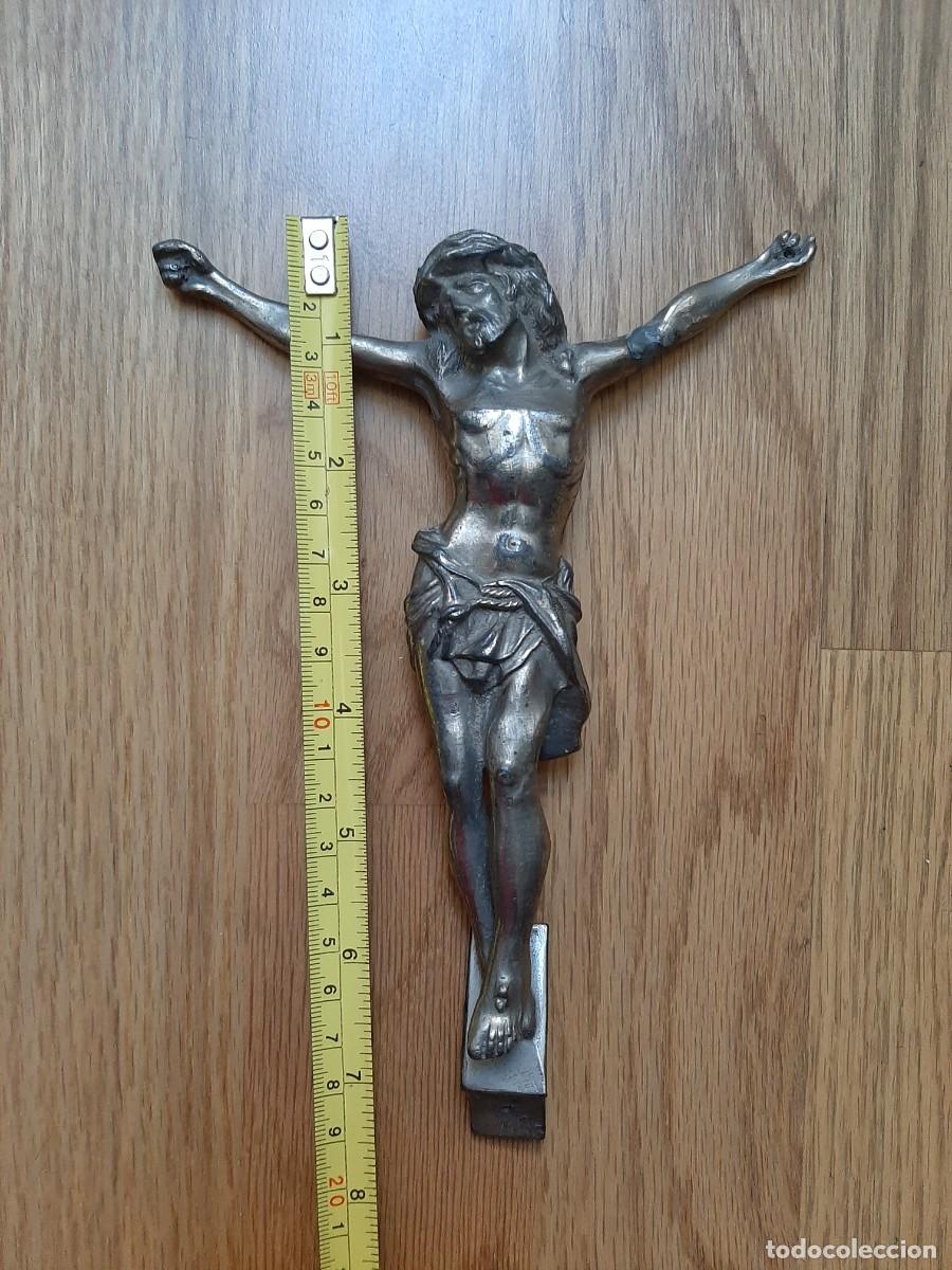 Antig&uuml;edades: Antiguo Cristo metal - Foto 4