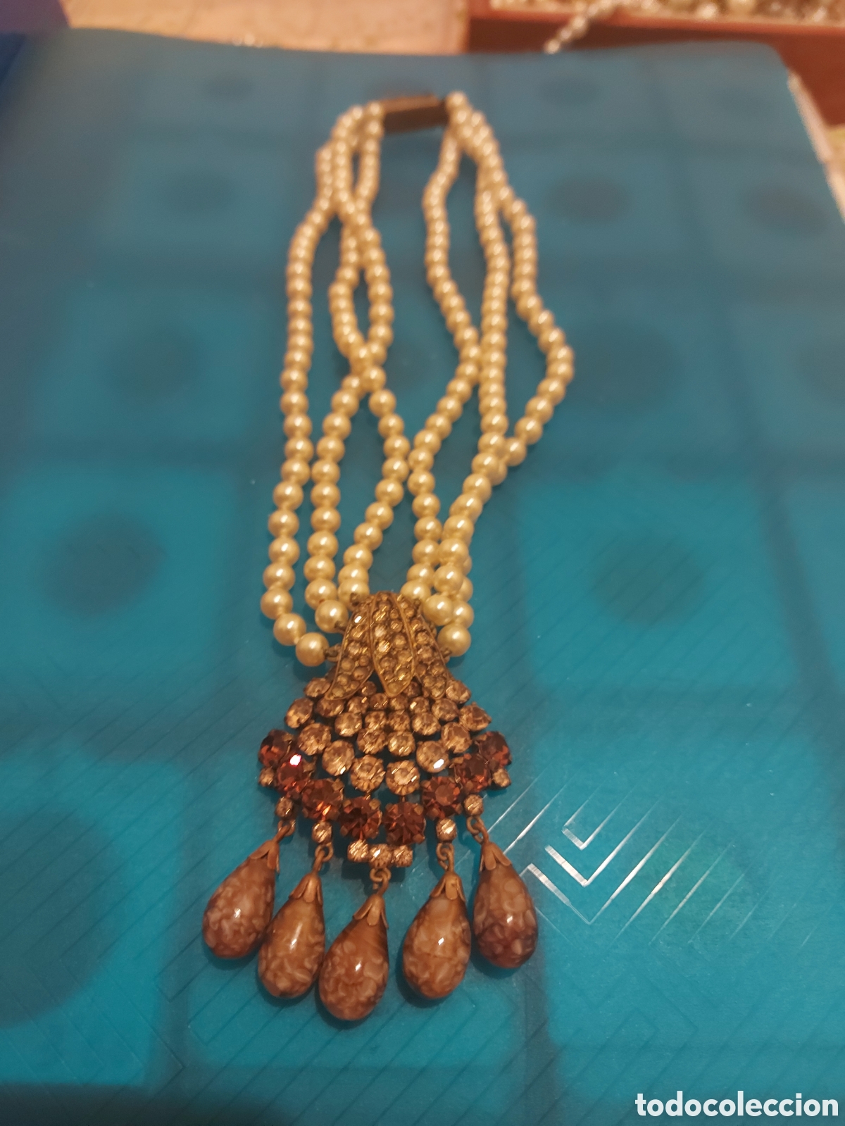 Antig&uuml;edades: el collar perlasblancas - Foto 1