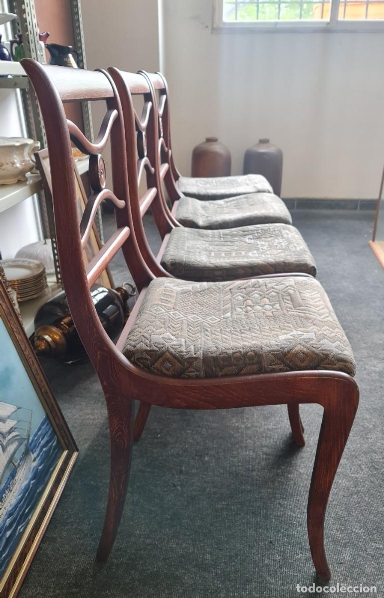 Antig&uuml;edades: 2 sillas modelo franc&eacute;s - Foto 2