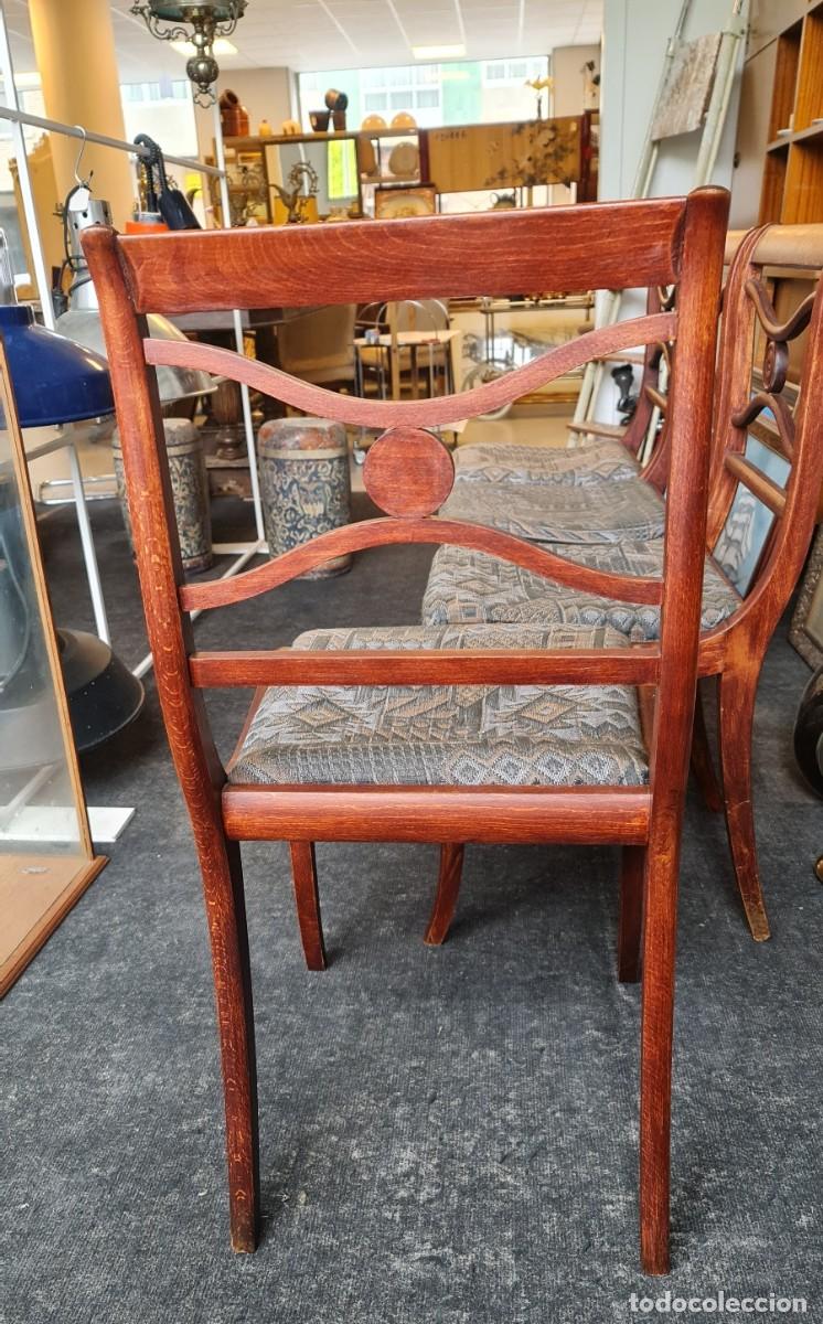 Antig&uuml;edades: 2 sillas modelo franc&eacute;s - Foto 5