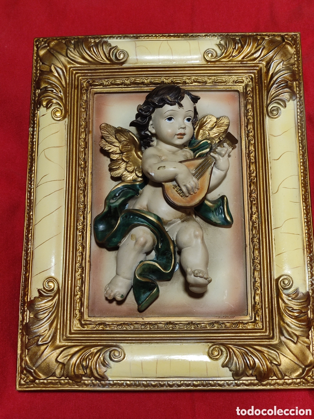 Antig&uuml;edades: Cuadros de &Aacute;ngeles en relieve - Foto 2