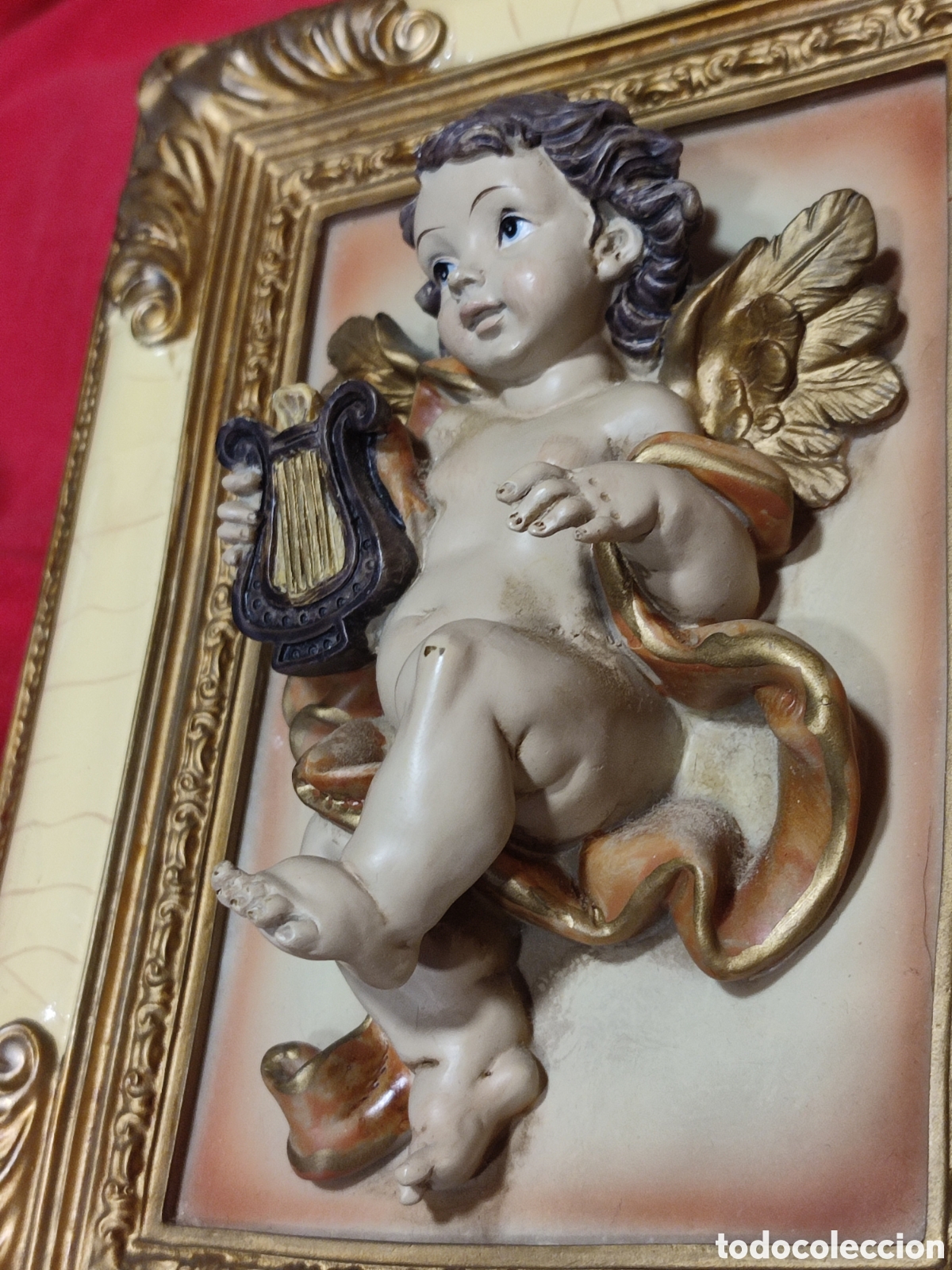 Antig&uuml;edades: Cuadros de &Aacute;ngeles en relieve - Foto 3