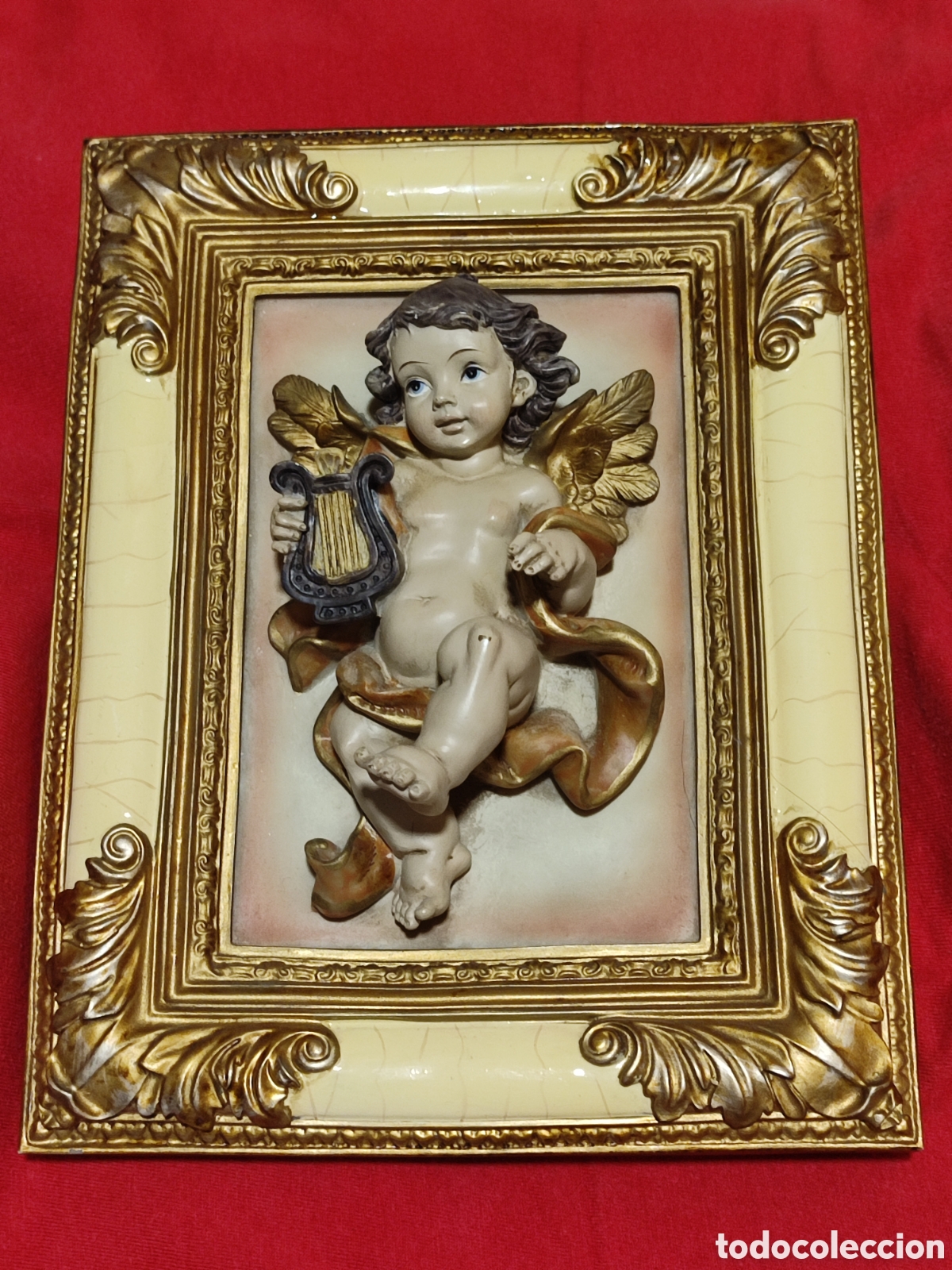 Antig&uuml;edades: Cuadros de &Aacute;ngeles en relieve - Foto 4