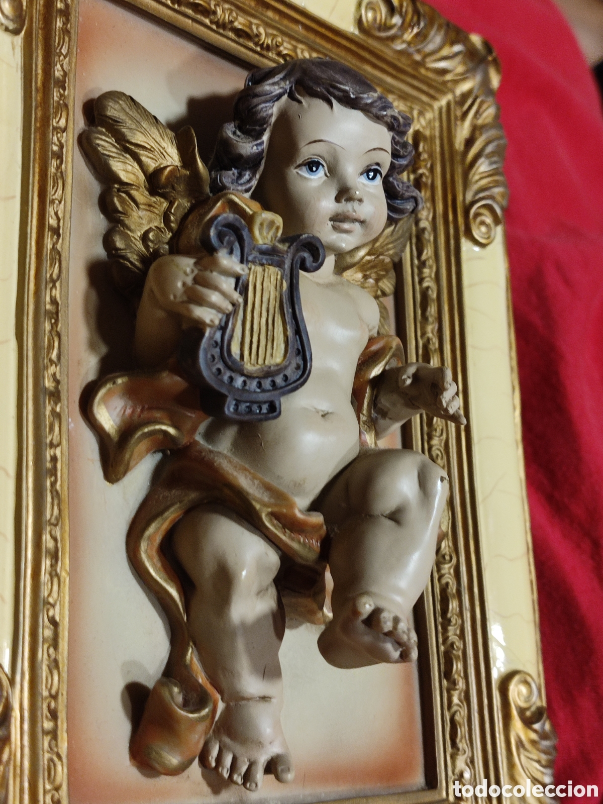 Antig&uuml;edades: Cuadros de &Aacute;ngeles en relieve - Foto 5