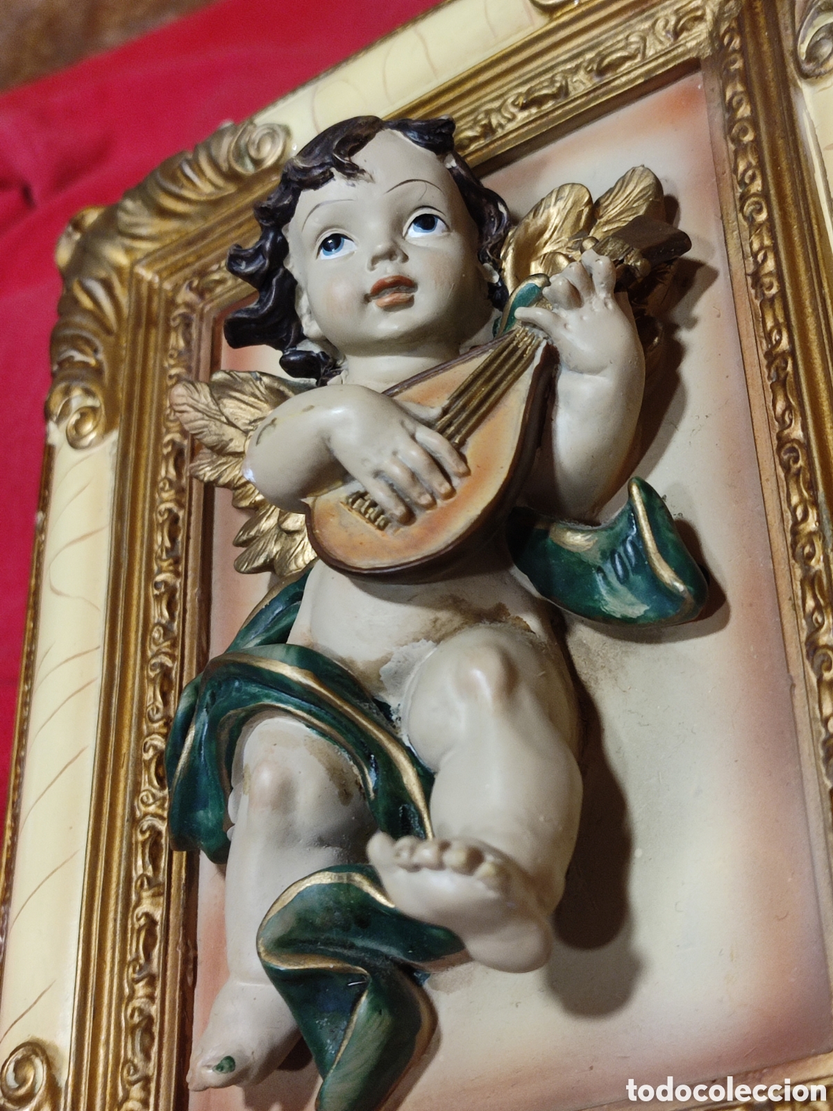 Antig&uuml;edades: Cuadros de &Aacute;ngeles en relieve - Foto 7
