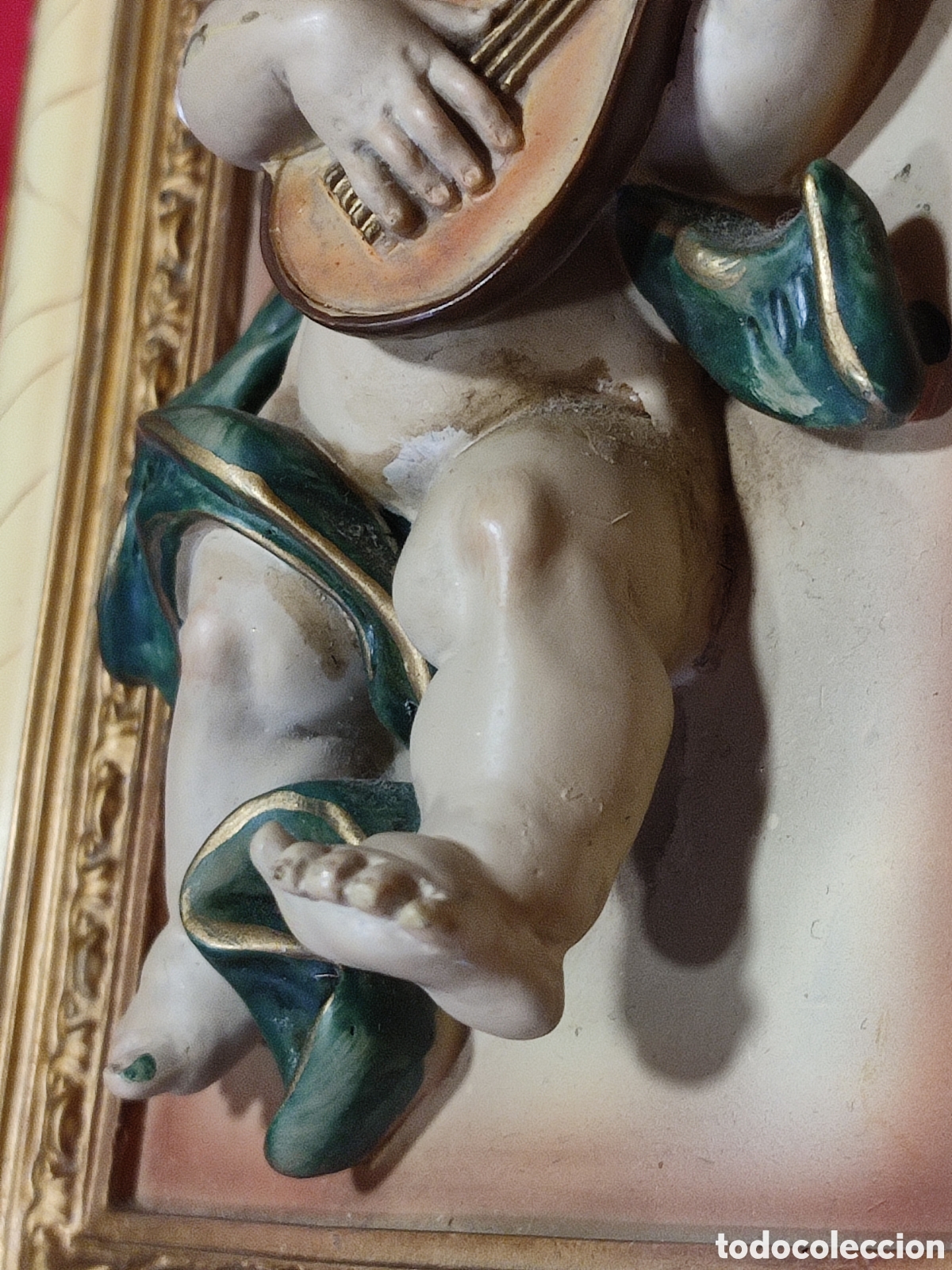Antig&uuml;edades: Cuadros de &Aacute;ngeles en relieve - Foto 9
