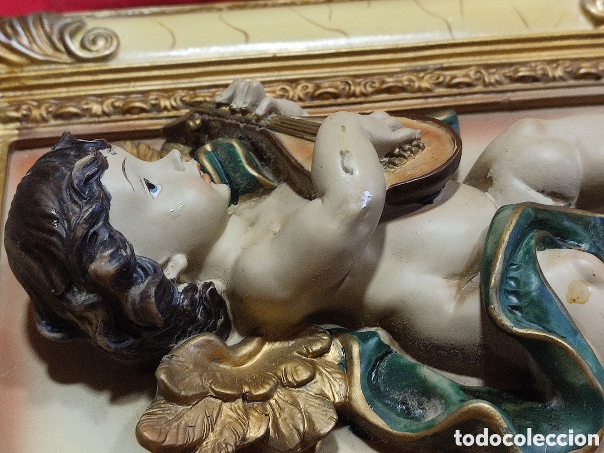 Antig&uuml;edades: Cuadros de &Aacute;ngeles en relieve - Foto 10