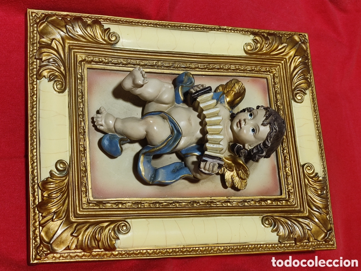 Antig&uuml;edades: Cuadros de &Aacute;ngeles en relieve - Foto 12