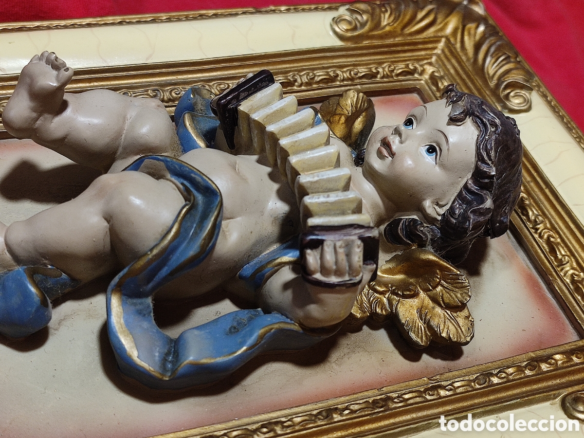 Antig&uuml;edades: Cuadros de &Aacute;ngeles en relieve - Foto 13