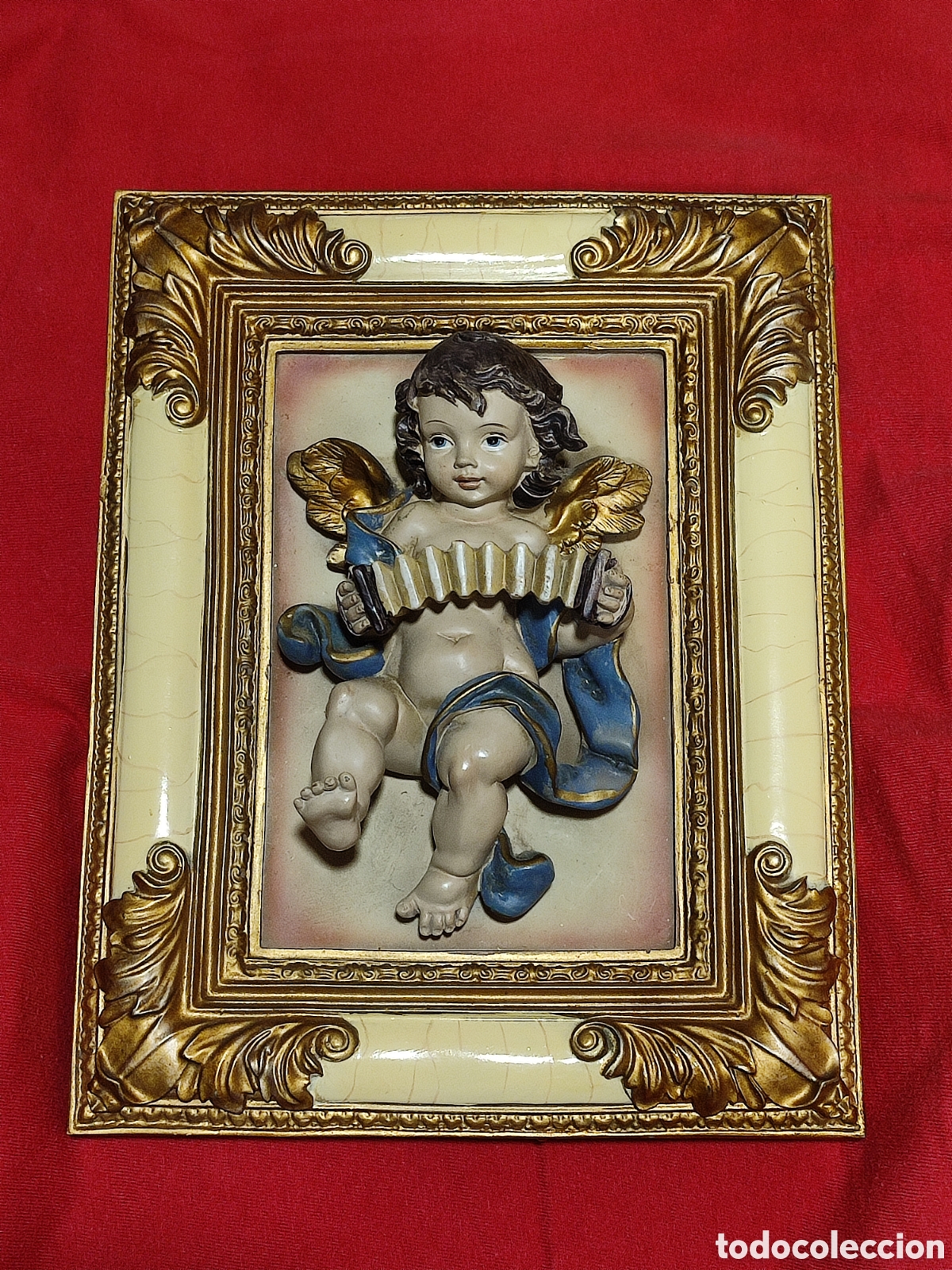 Antig&uuml;edades: Cuadros de &Aacute;ngeles en relieve - Foto 16
