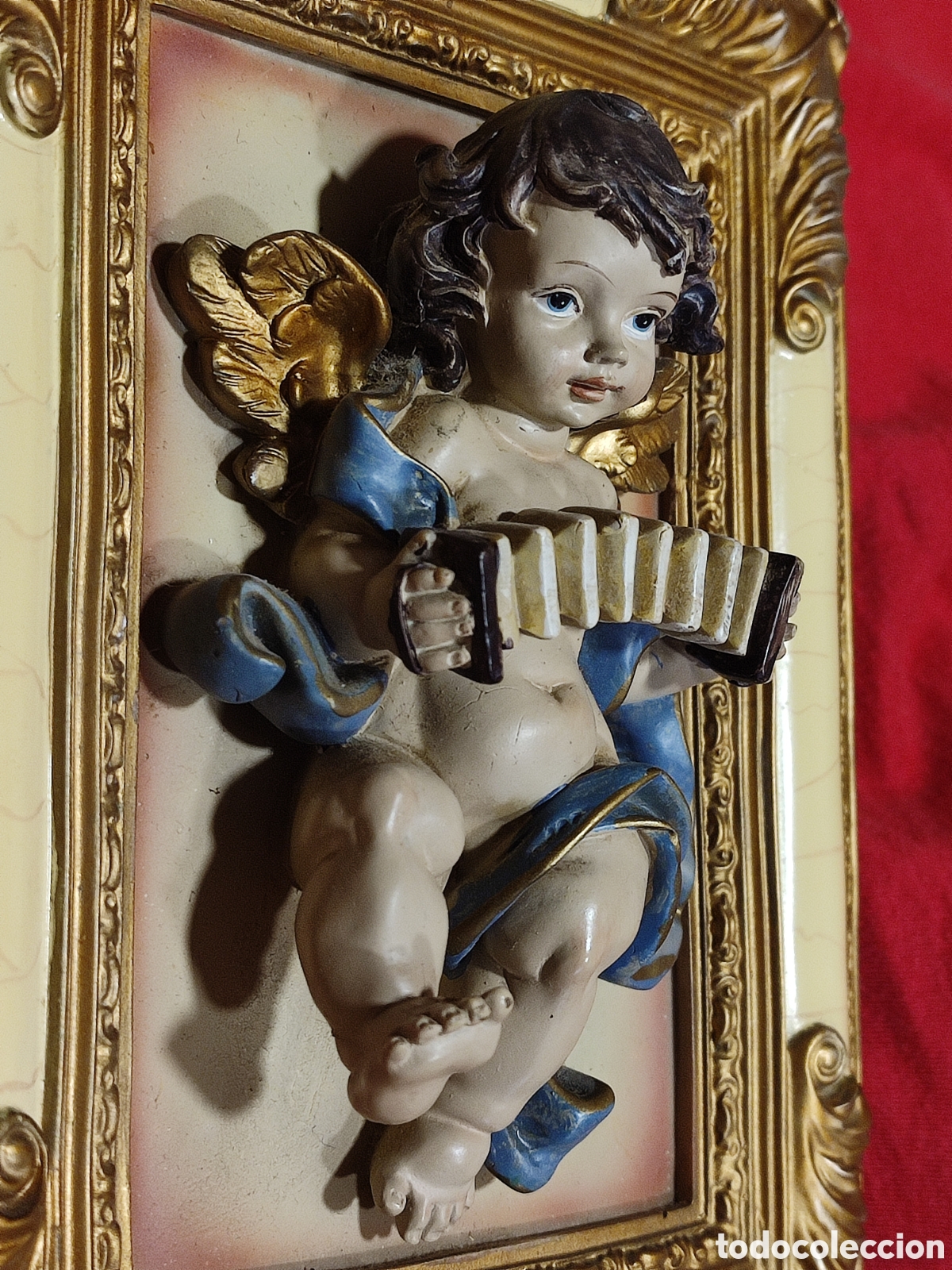 Antig&uuml;edades: Cuadros de &Aacute;ngeles en relieve - Foto 17