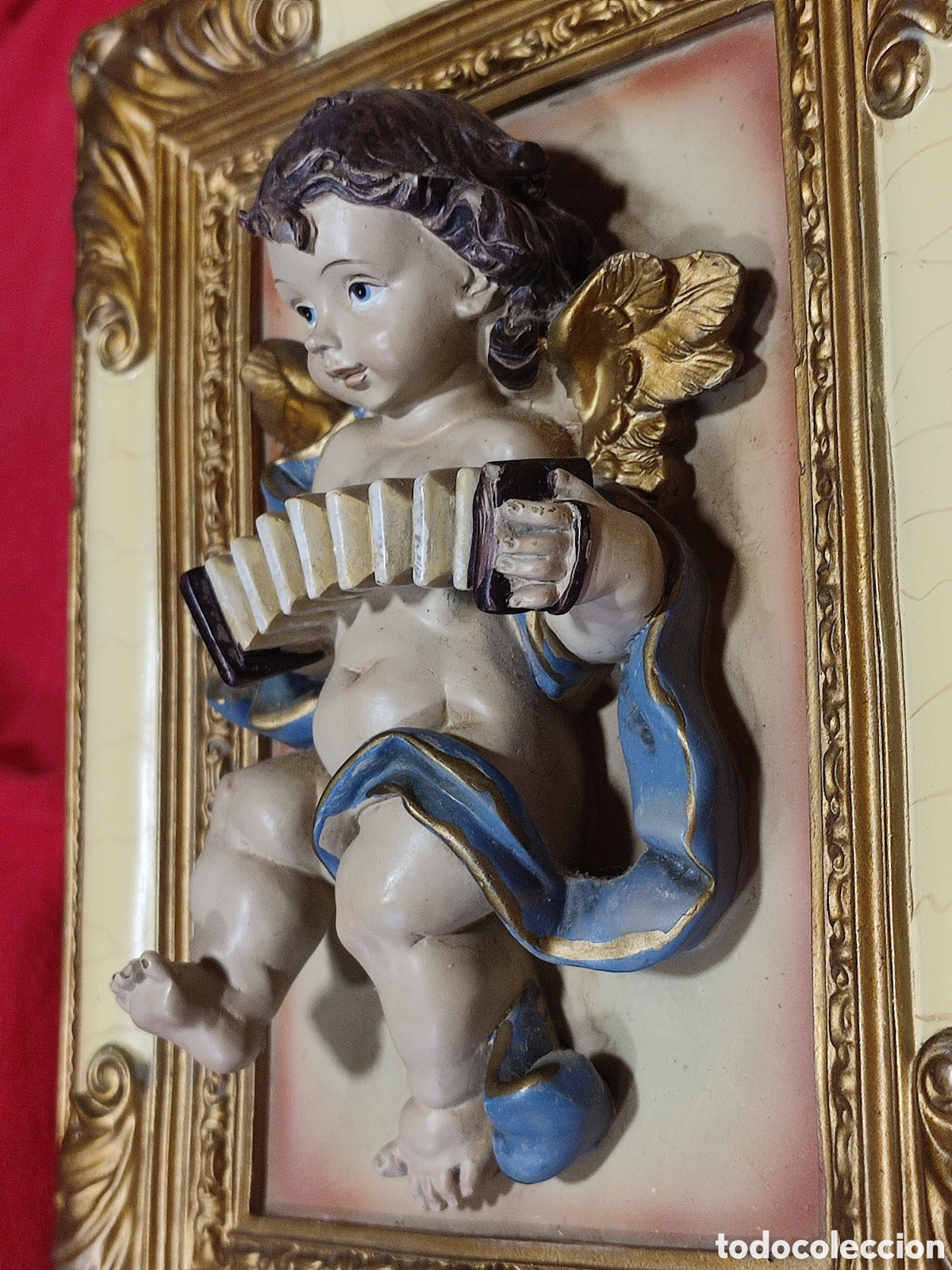 Antig&uuml;edades: Cuadros de &Aacute;ngeles en relieve - Foto 18