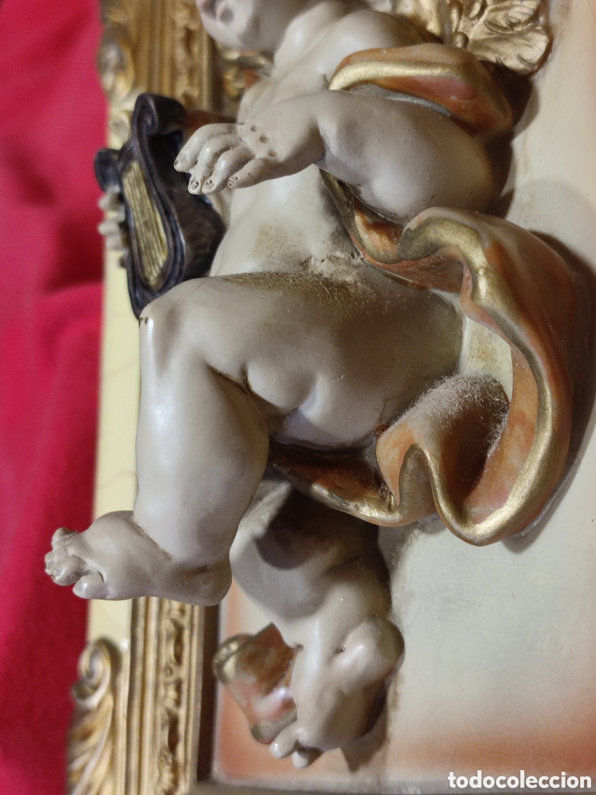 Antig&uuml;edades: Cuadros de &Aacute;ngeles en relieve - Foto 1