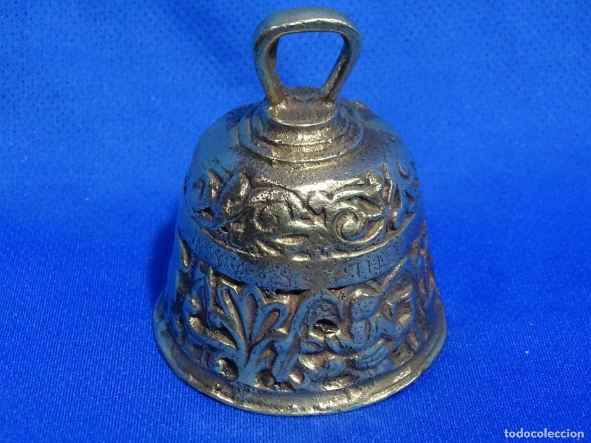 Antig&uuml;edades: ANTIGUA CAMPANA EN BRONCE. - Foto 1
