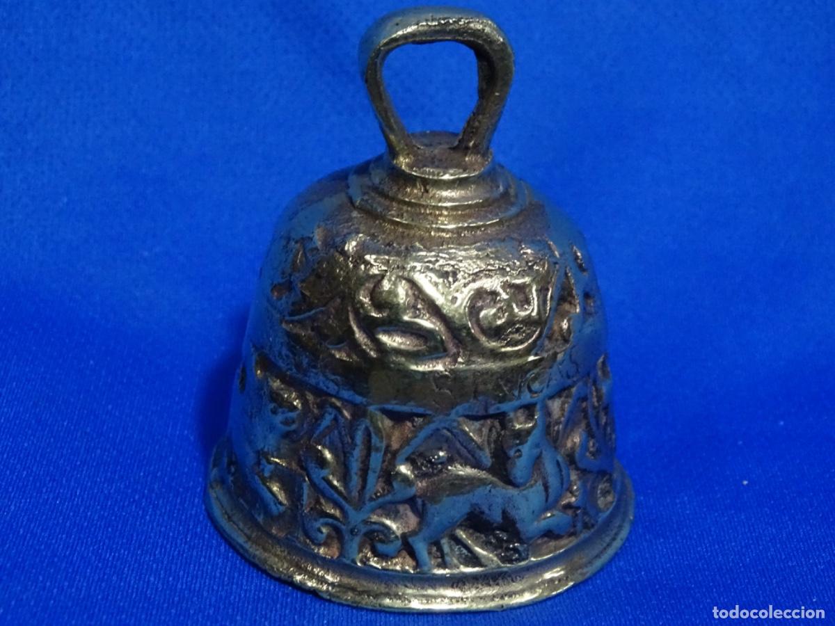 Antig&uuml;edades: ANTIGUA CAMPANA EN BRONCE. - Foto 2