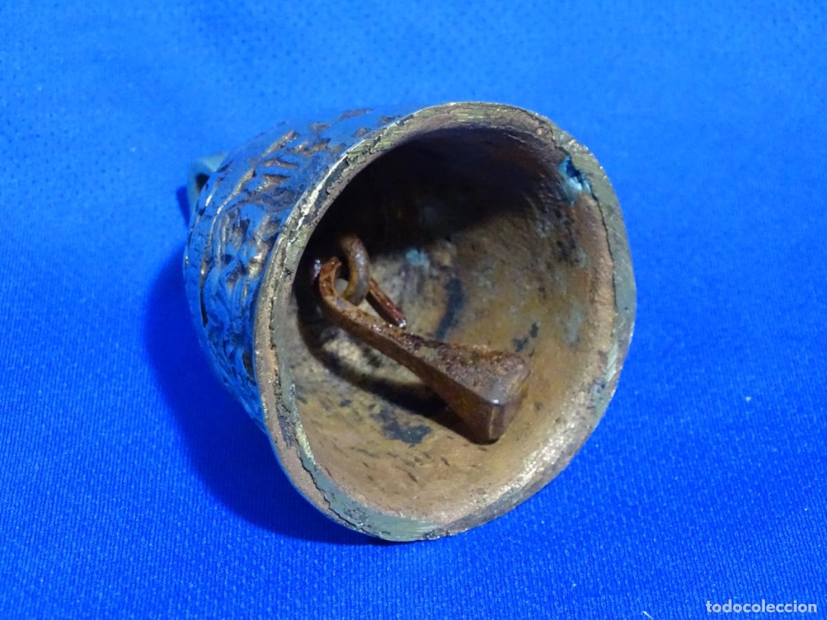 Antig&uuml;edades: ANTIGUA CAMPANA EN BRONCE. - Foto 3