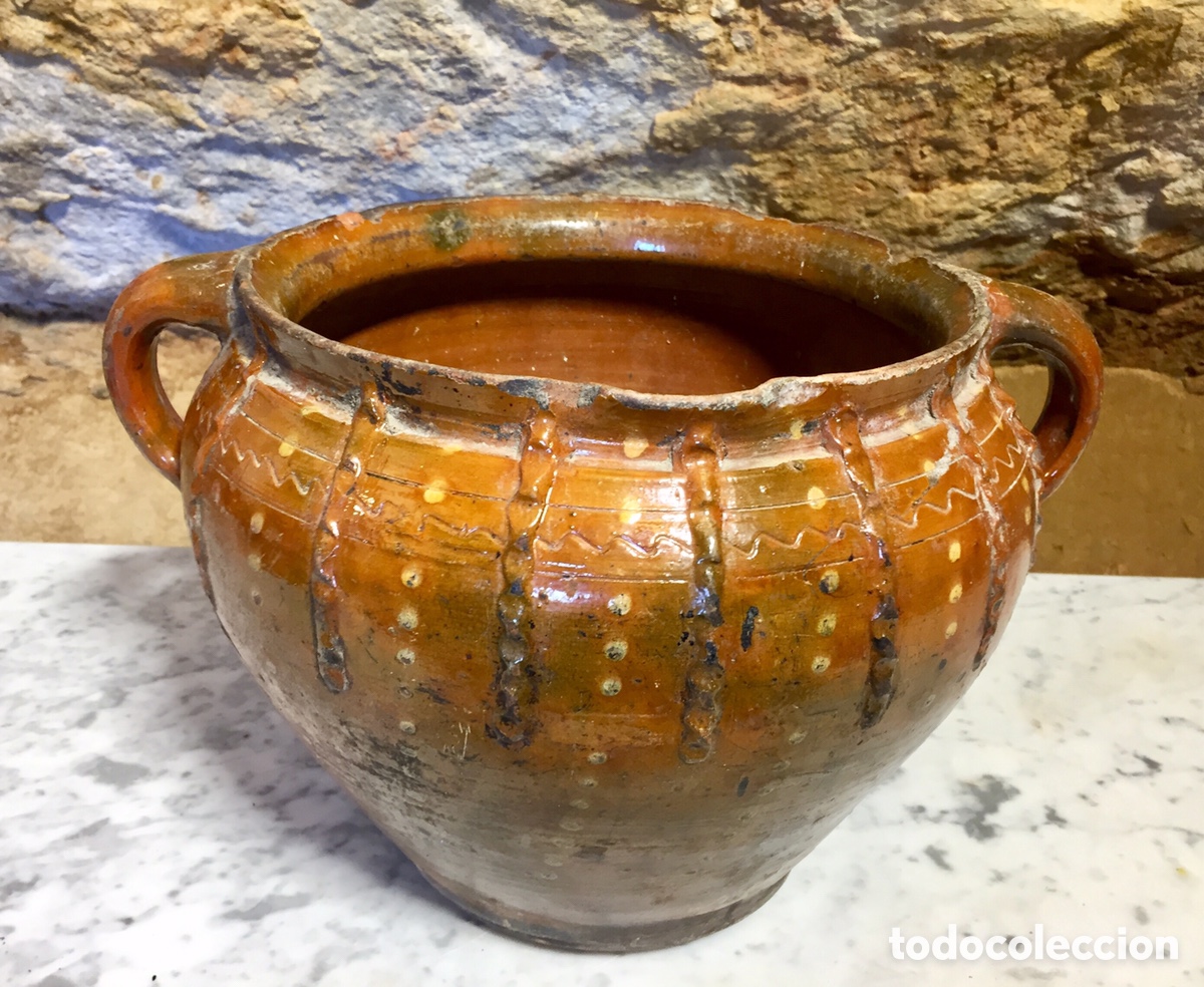 Antig&uuml;edades: Olla vidriada aragonesa. - Foto 6