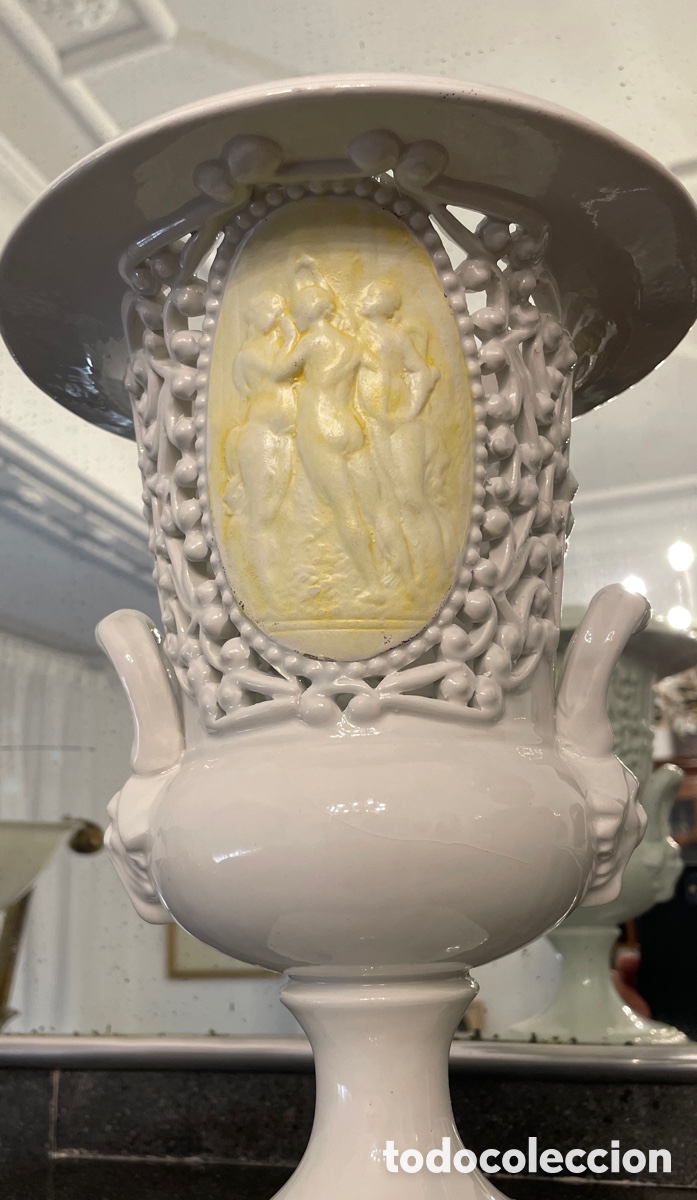 Antig&uuml;edades: COPA CL&Aacute;SICA CAPODIMONTE. - Foto 14