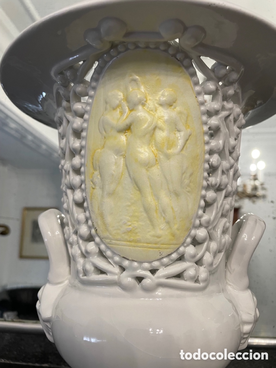 Antig&uuml;edades: COPA CL&Aacute;SICA CAPODIMONTE. - Foto 15