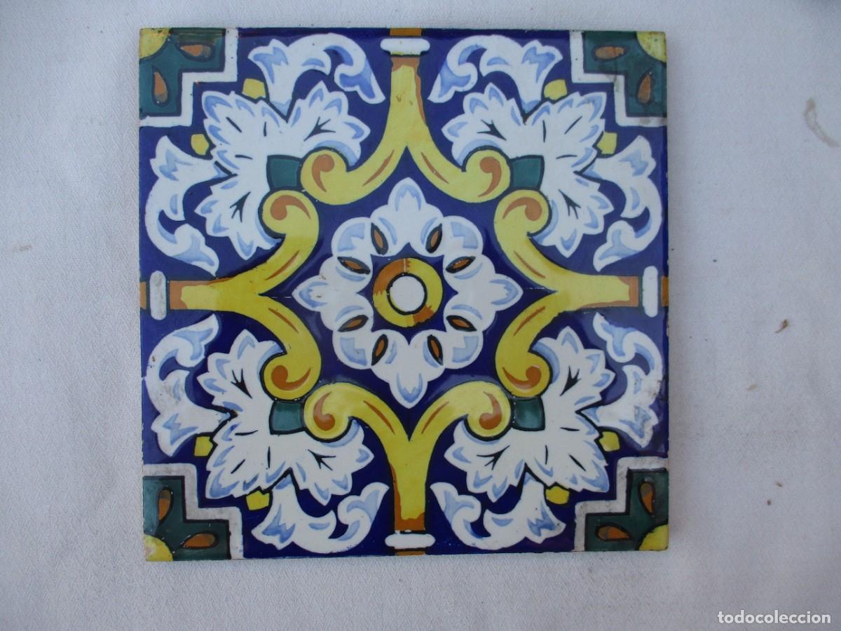Antig&uuml;edades: Azulejo antiguo Valenciano - Foto 1