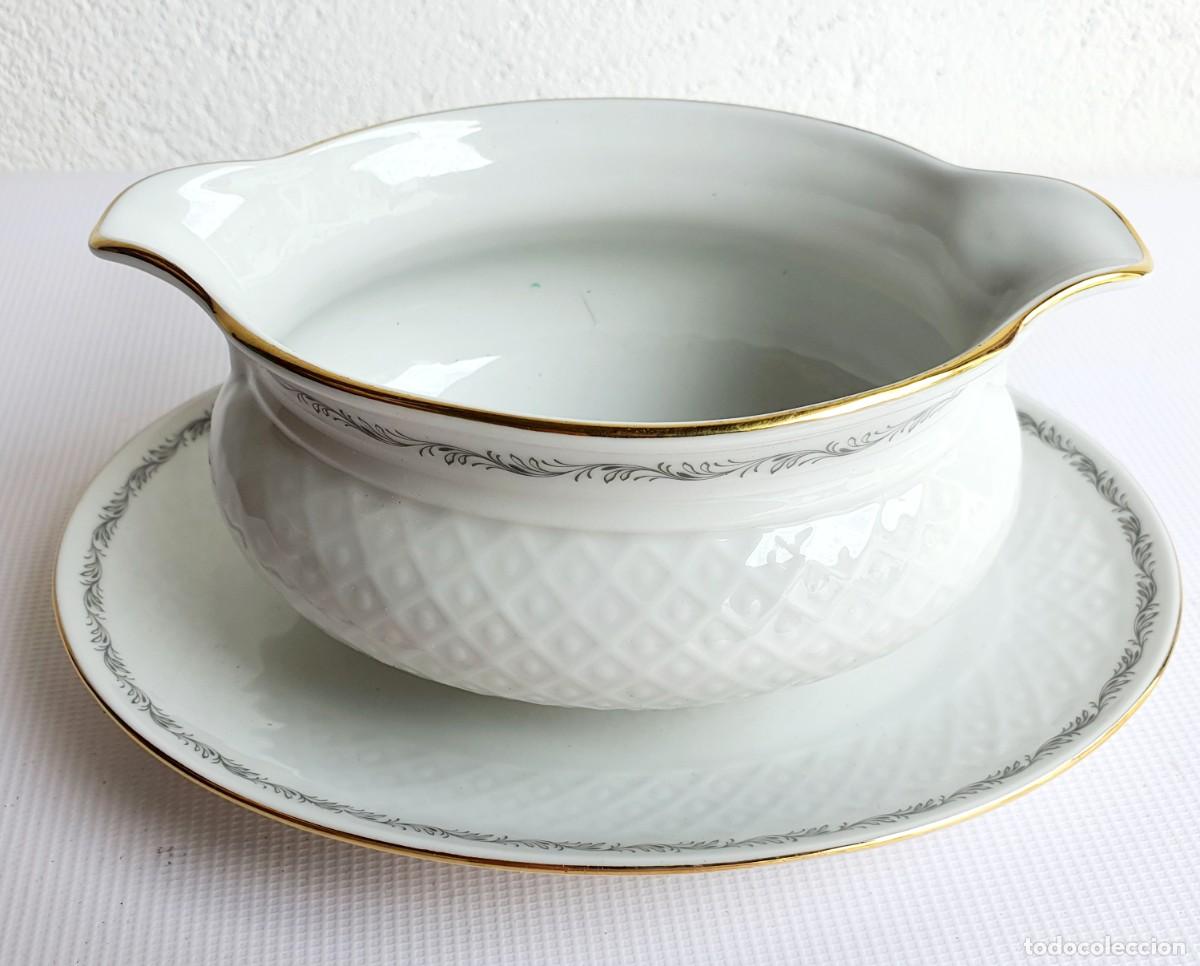 Antig&uuml;edades: SALSERA DE PORCELANA BAVARIA - Foto 1