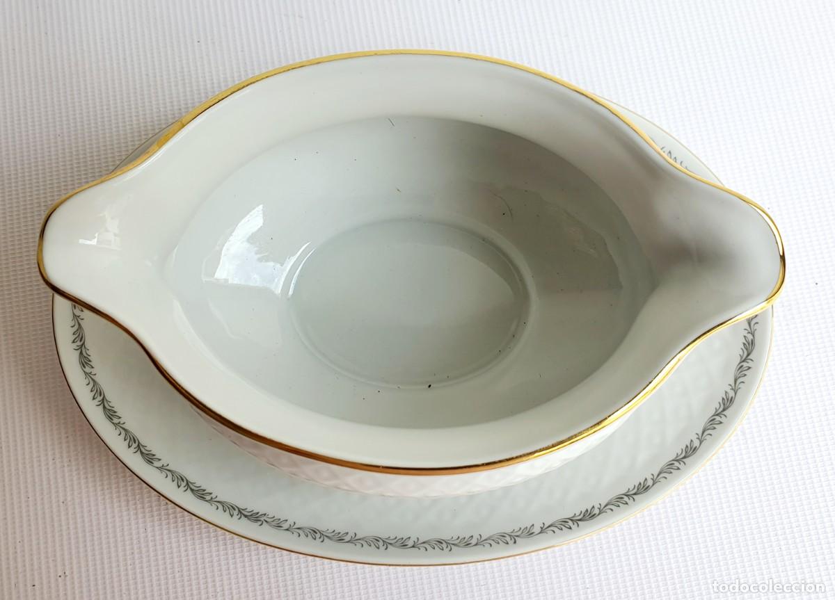 Antig&uuml;edades: SALSERA DE PORCELANA BAVARIA - Foto 2