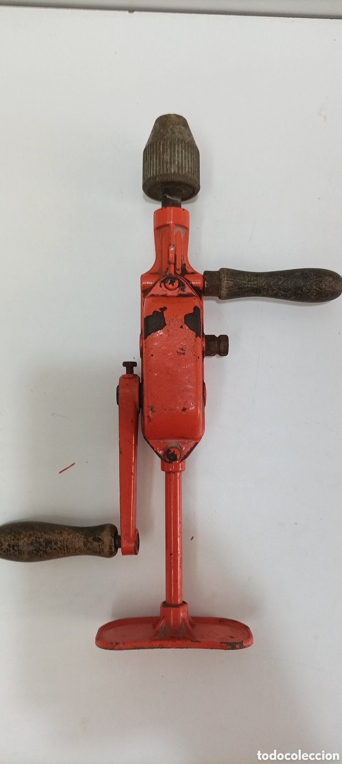 Antig&uuml;edades: TALADRO MANUAL ANTIGUO BERBIQUI - Foto 3
