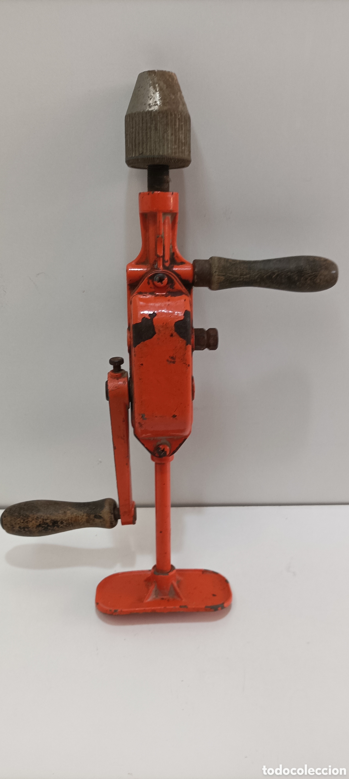 Antig&uuml;edades: TALADRO MANUAL ANTIGUO BERBIQUI - Foto 4