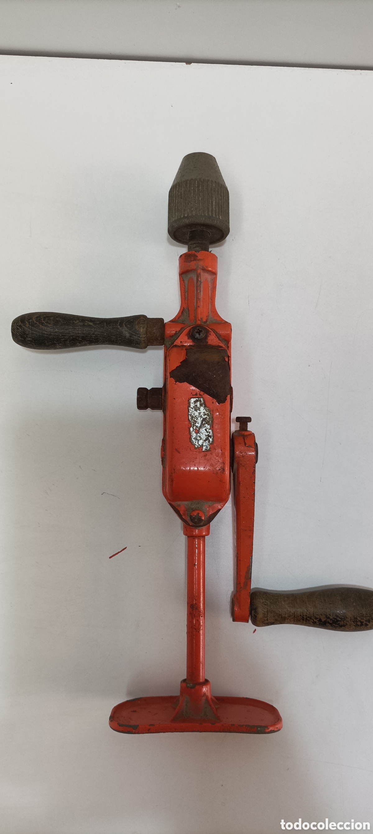 Antig&uuml;edades: TALADRO MANUAL ANTIGUO BERBIQUI - Foto 7