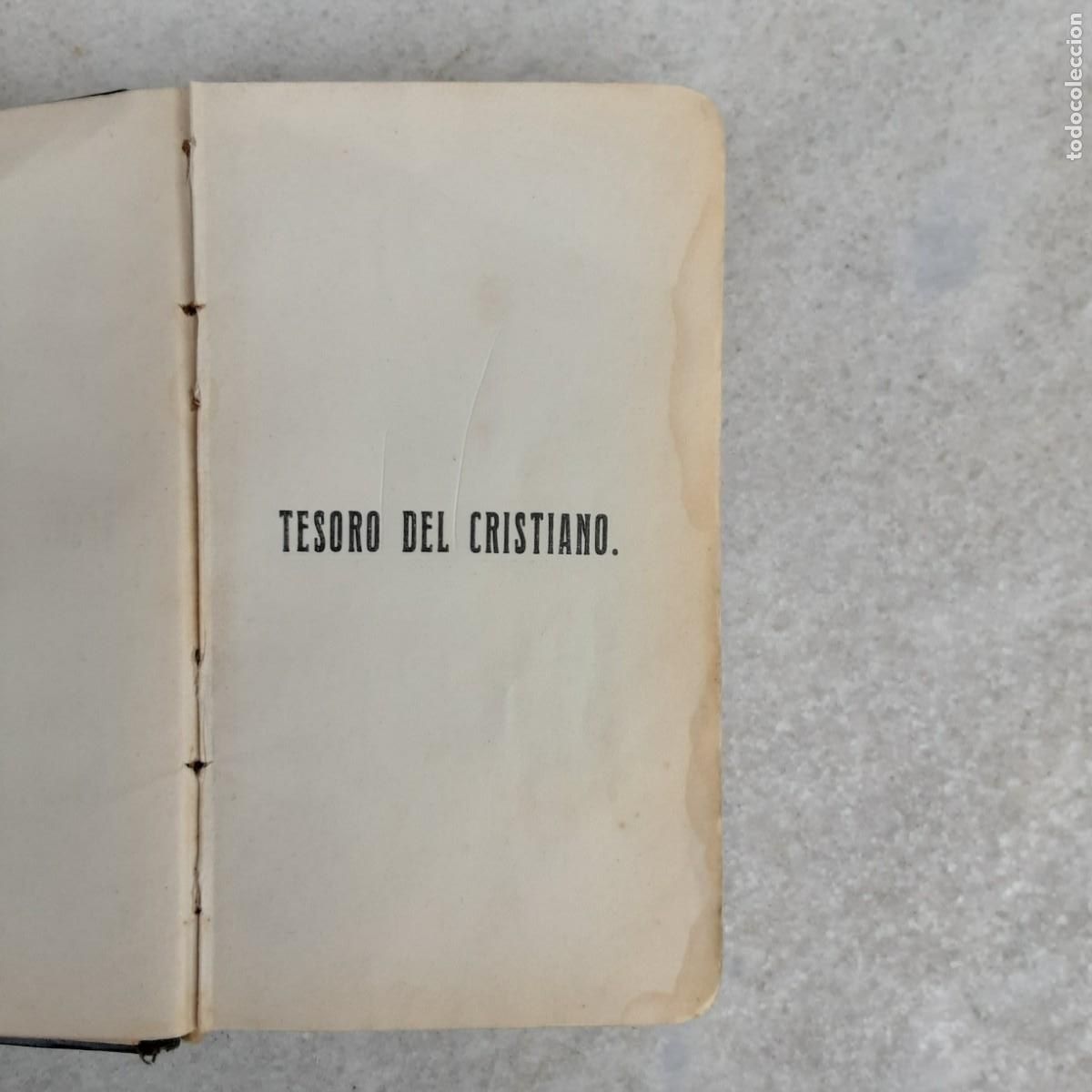 Antig&uuml;edades: Devocionario Tesoros del cristiano - Foto 3