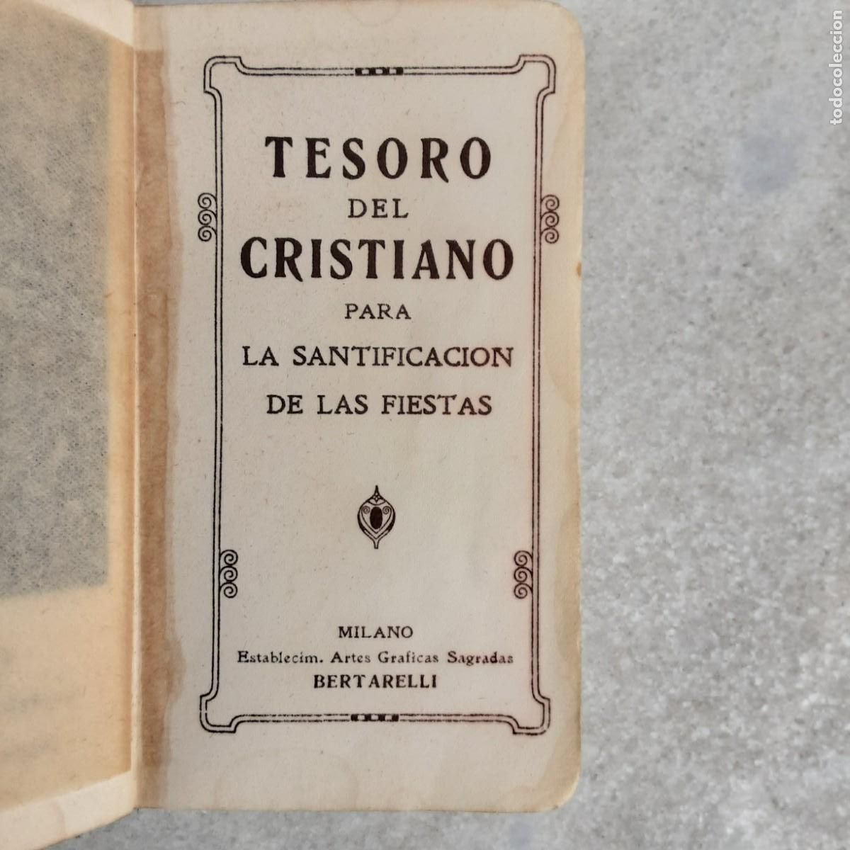 Antig&uuml;edades: Devocionario Tesoros del cristiano - Foto 5