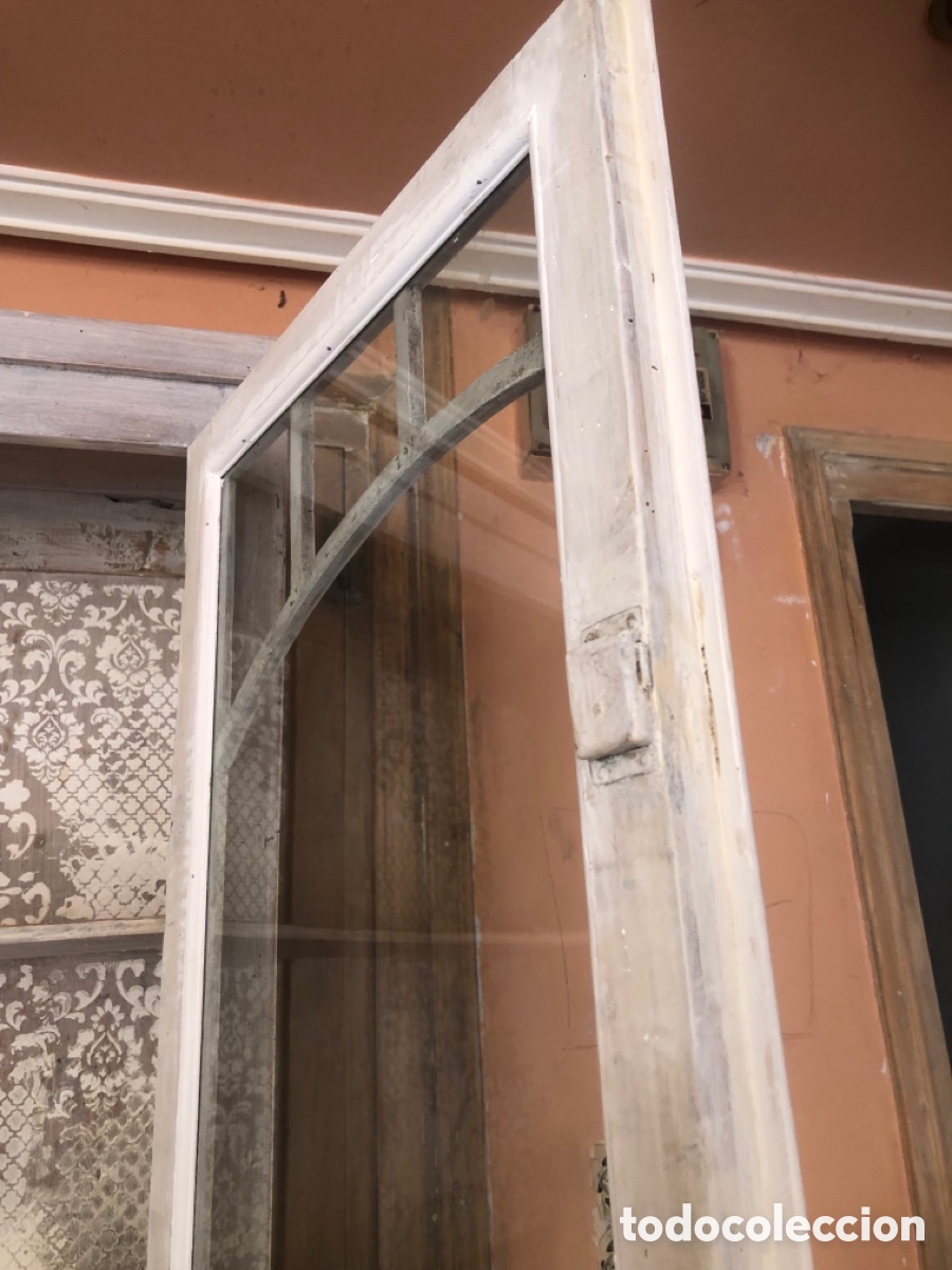 Antig&uuml;edades: ALACENA ANTIGUA RESTAURADA Y DECORADA A MANO. - Foto 14