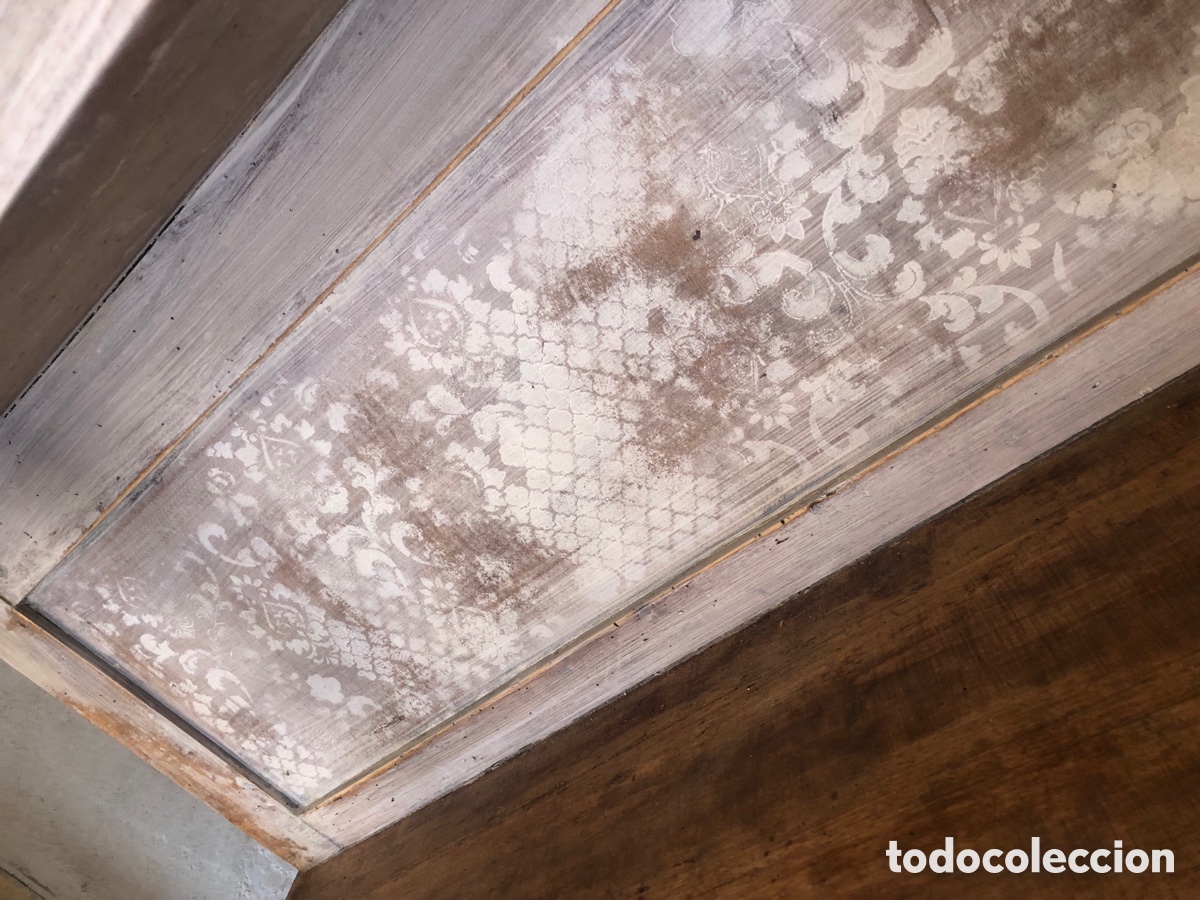 Antig&uuml;edades: ALACENA ANTIGUA RESTAURADA Y DECORADA A MANO. - Foto 19