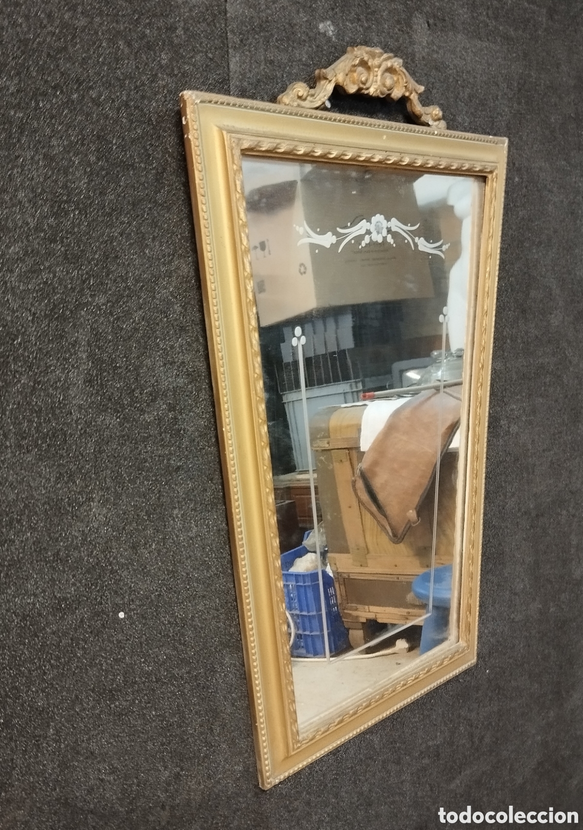 Antig&uuml;edades: Espejo de madera - Foto 3