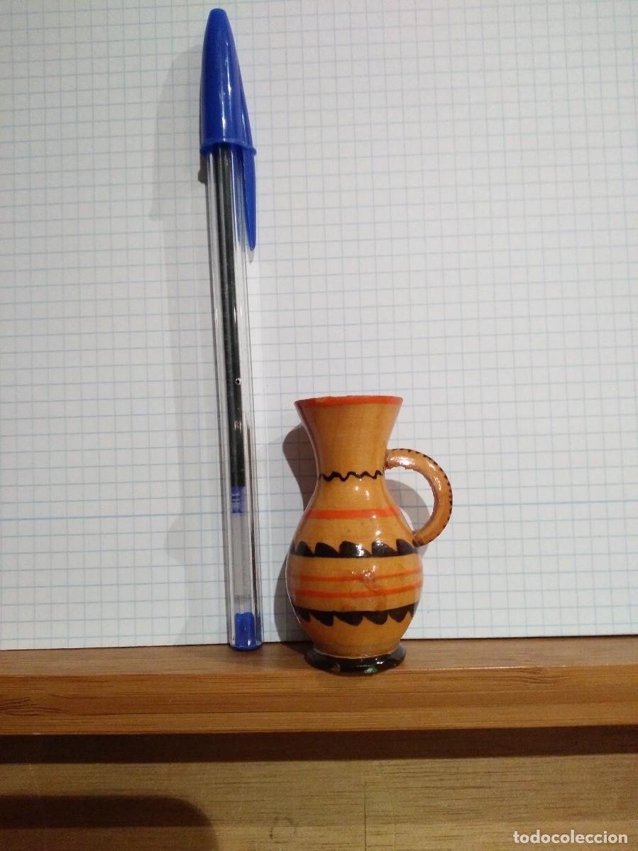 Antig&uuml;edades: Peque&ntilde;o Jarron de Madera 6Cm Aprox.- - Foto 1