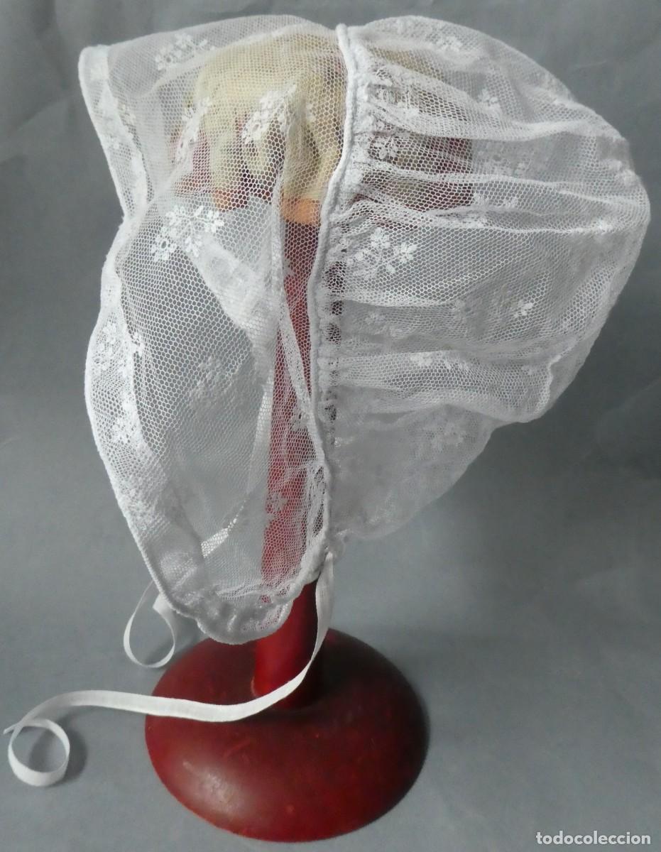 Antig&uuml;edades: ANTIGUO GORRO DE ENCAJE PARA MU&Ntilde;ECA S.XIX - Foto 4