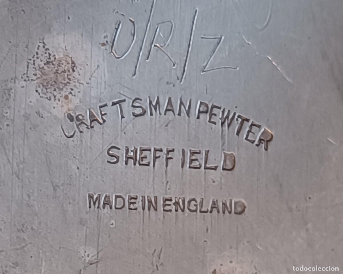 Antig&uuml;edades: Tetera artesanal. Art Deco Sheffield - Foto 6