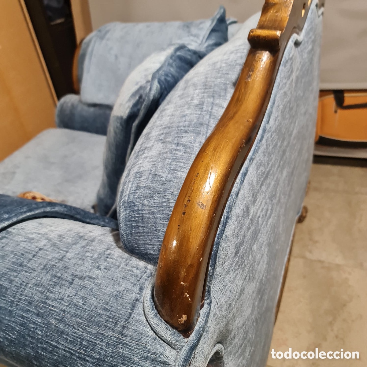 Antig&uuml;edades: sillon del siglo XIX - Foto 25