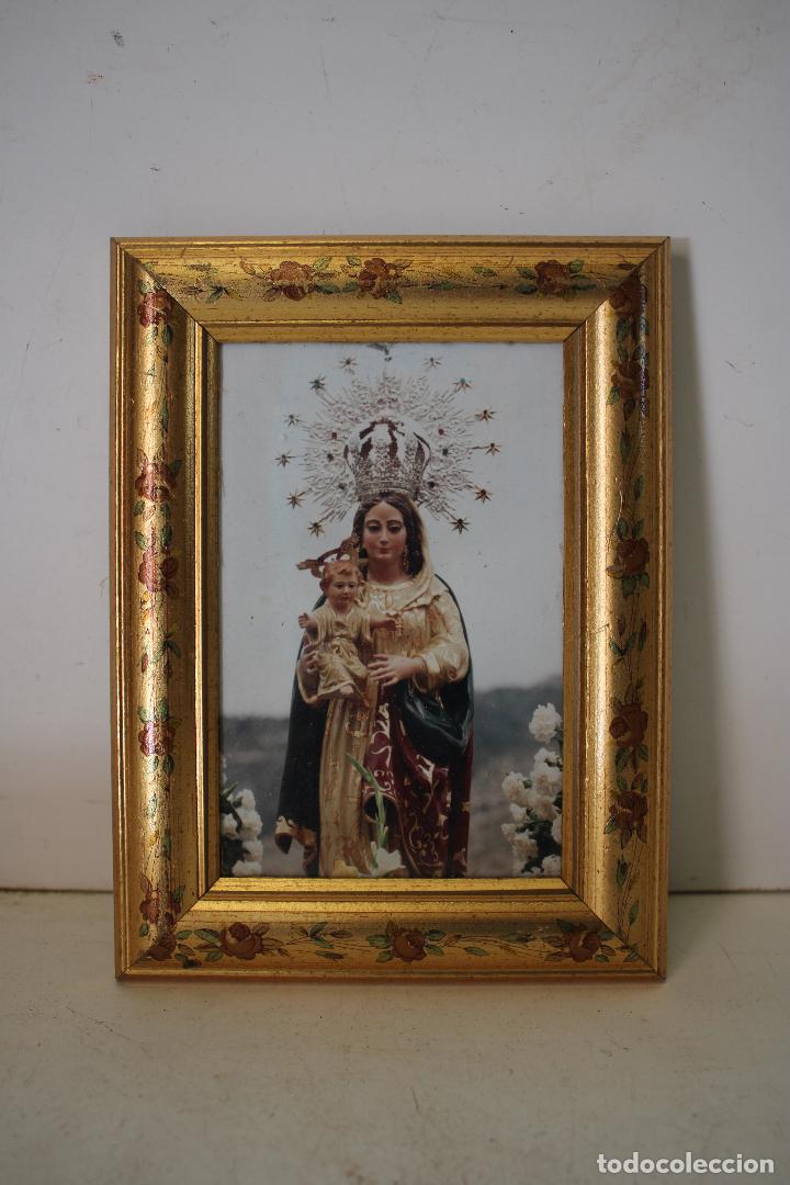 Antig&uuml;edades: cuadro virgen con ni&ntilde;o - c107 - Foto 1