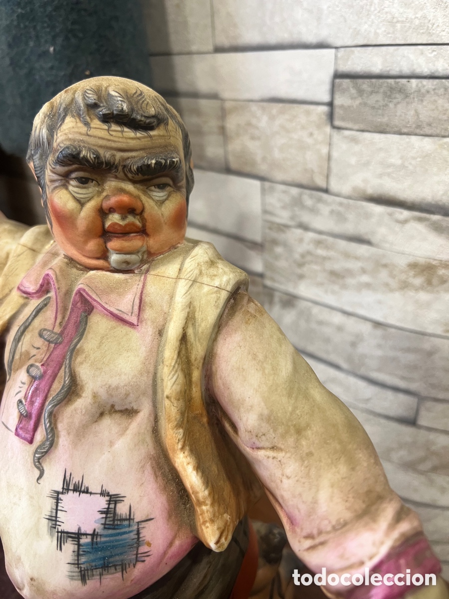 Antig&uuml;edades: Figura de porcelana restaurada - Foto 4