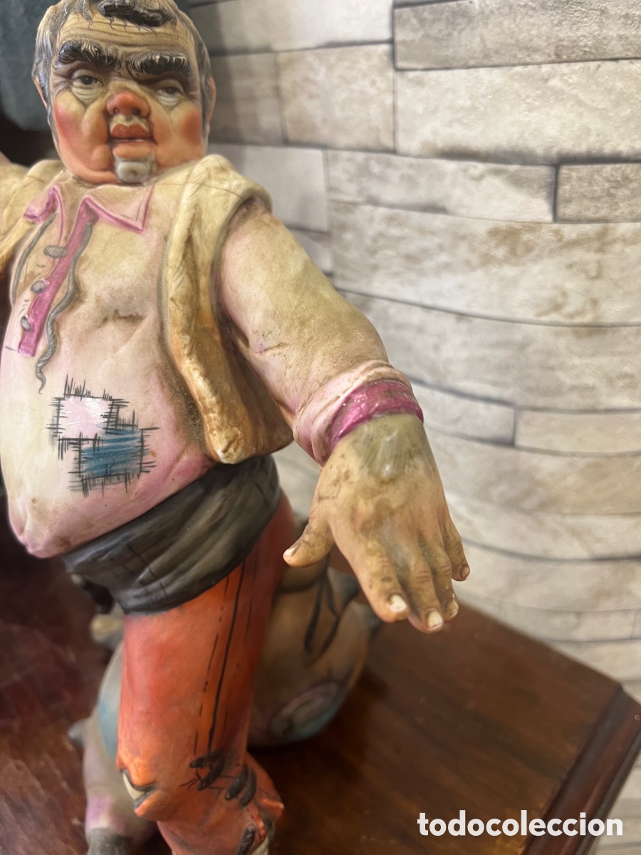 Antig&uuml;edades: Figura de porcelana restaurada - Foto 5