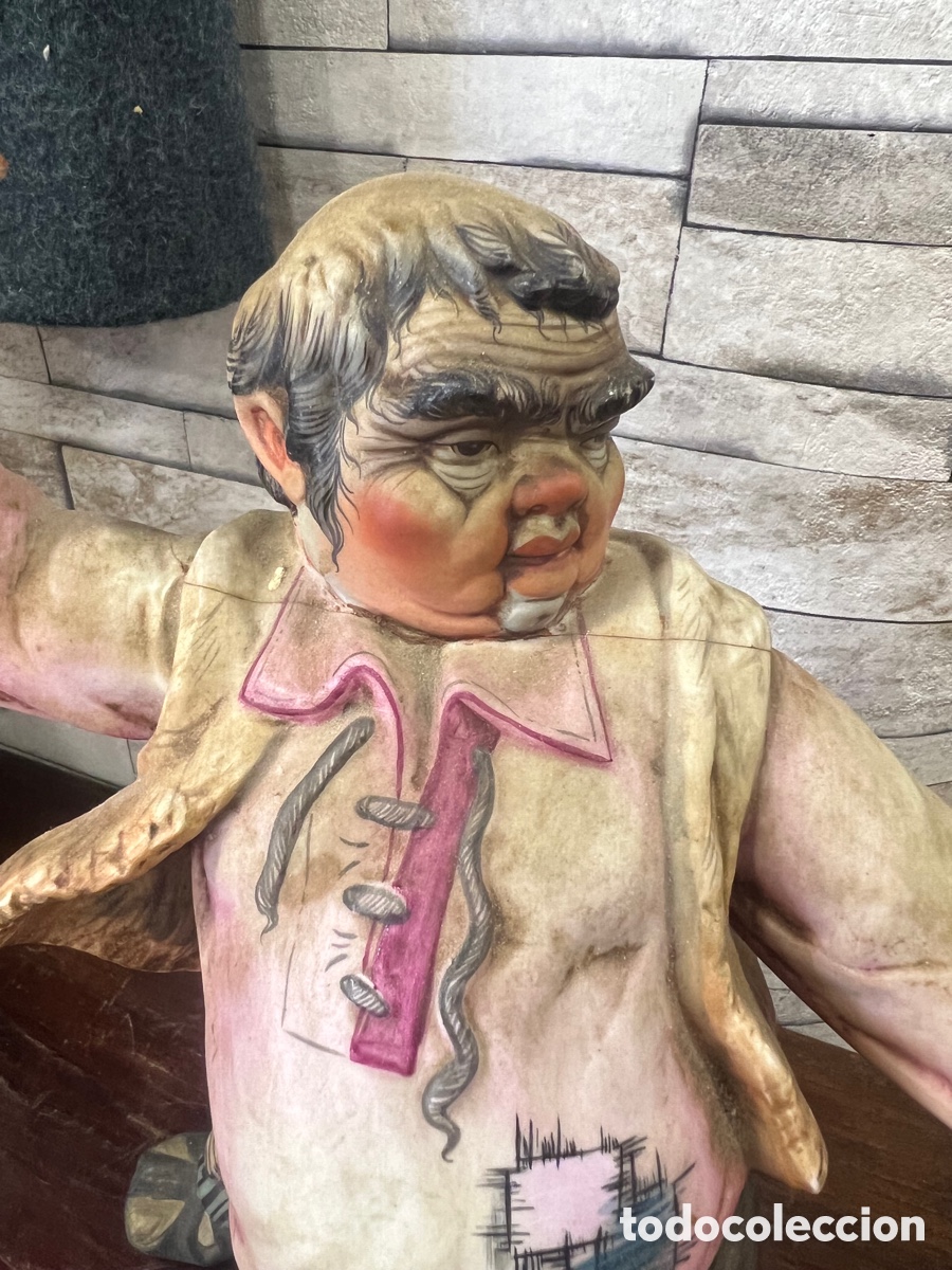 Antig&uuml;edades: Figura de porcelana restaurada - Foto 7