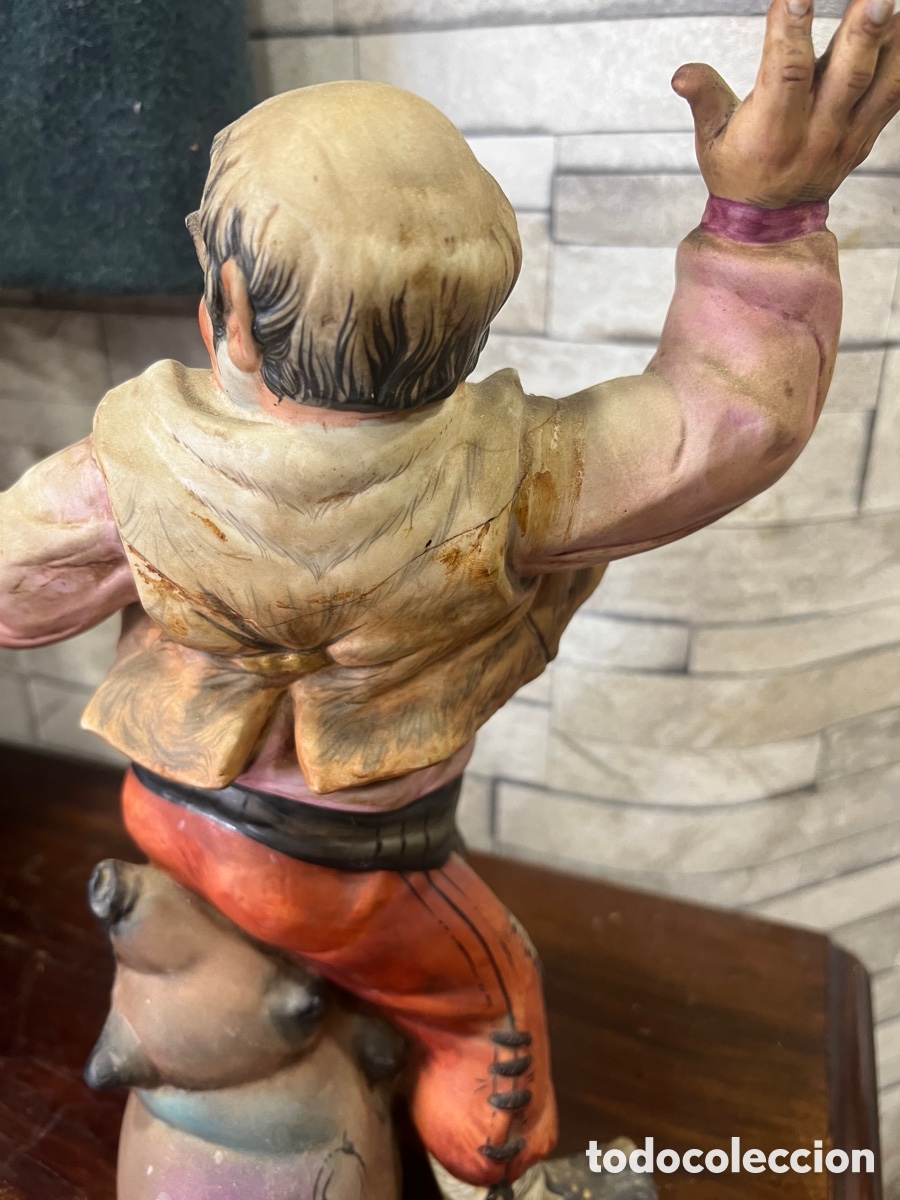 Antig&uuml;edades: Figura de porcelana restaurada - Foto 9