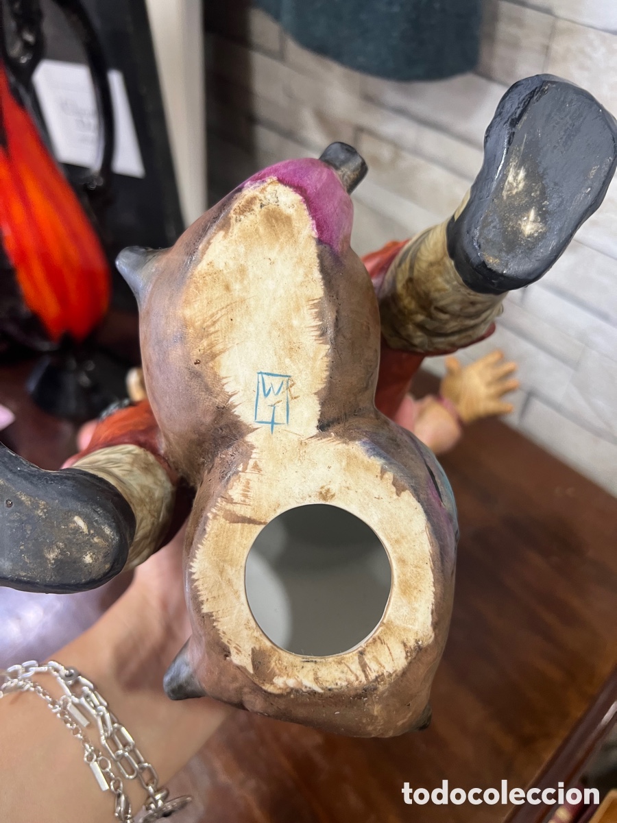 Antig&uuml;edades: Figura de porcelana restaurada - Foto 13